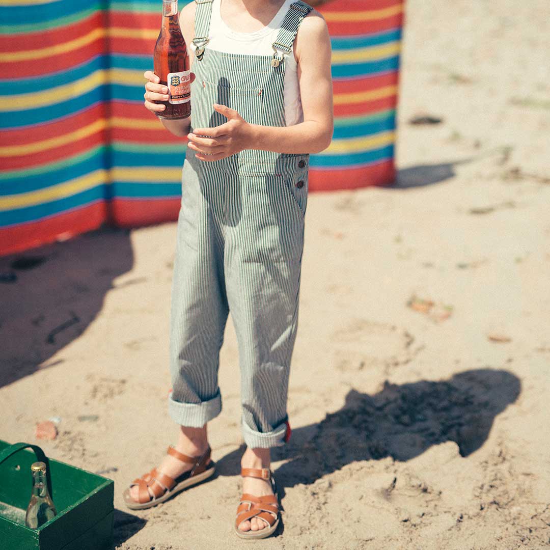  Salt-Water Sun-San Kid's Sandals - Swimmer - Tan、mySite、merchandisen