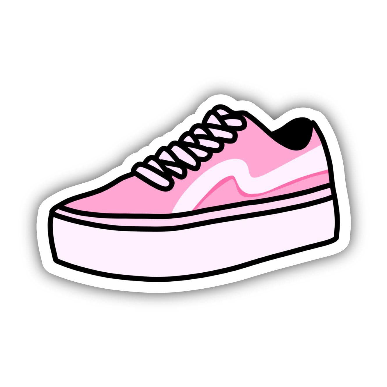  Pink Skater Shoe Aesthetic Sticker、mySite、elrpsem3k
