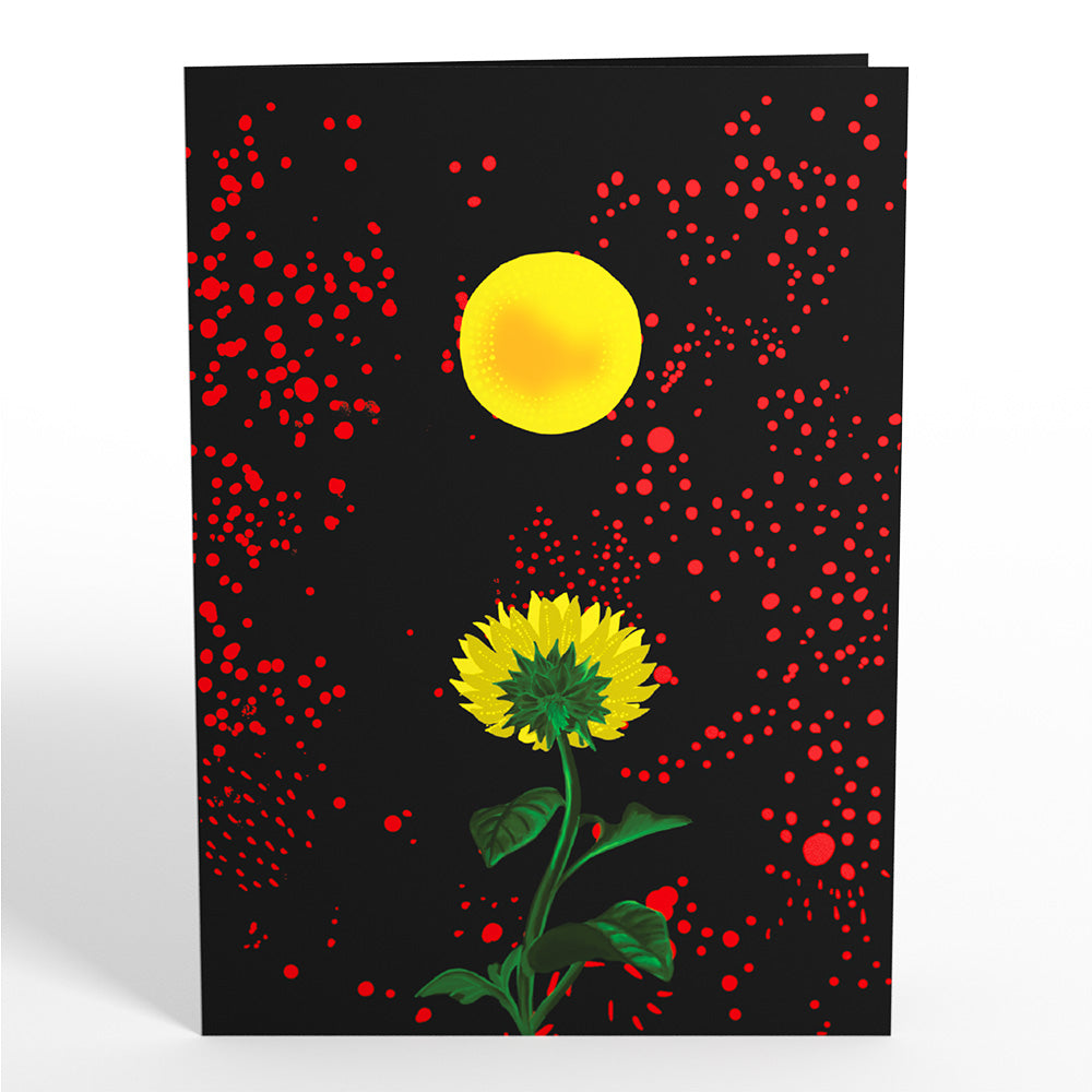 The Gift of Hope Sunflower Pop-Up Card、mySite、solidvoid