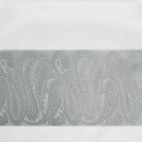 White and Silver Paisley Tallis、mySite、topwebapps