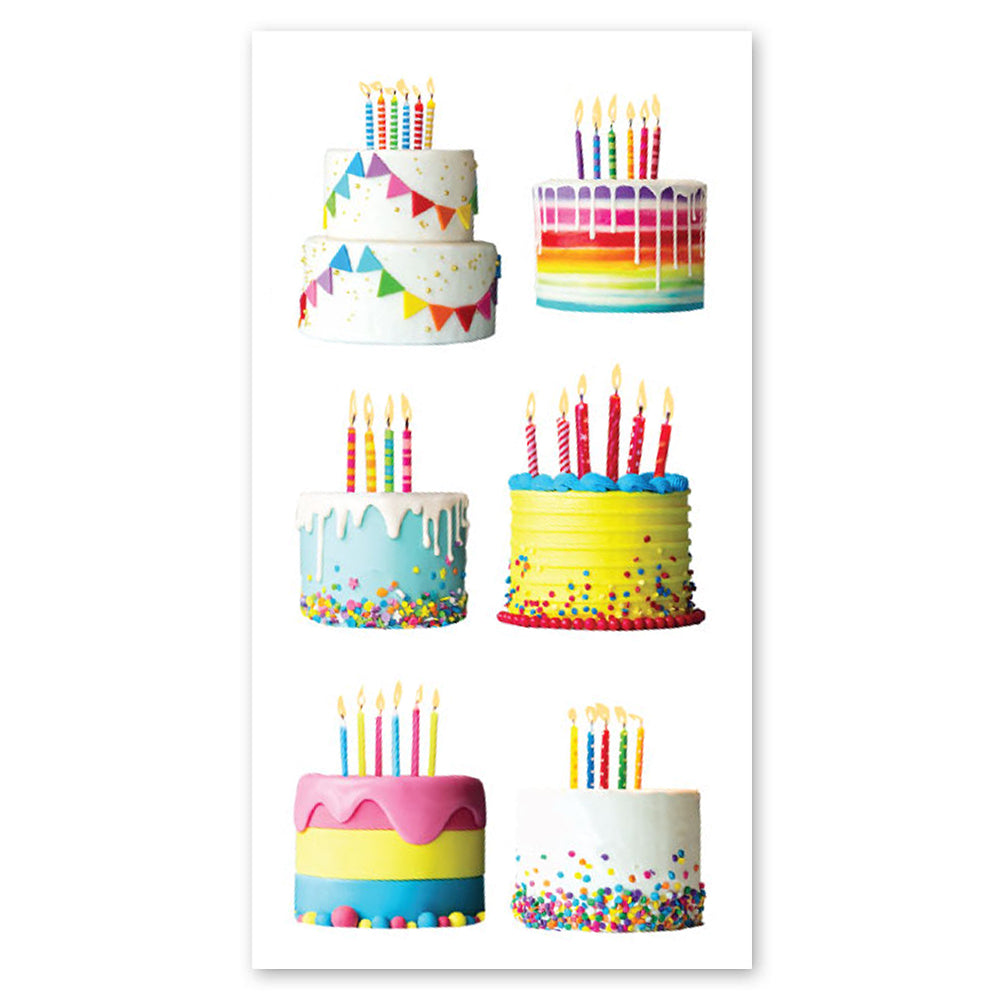  Birthday Cakes with Candles Stickers、mySite、ghnorth
