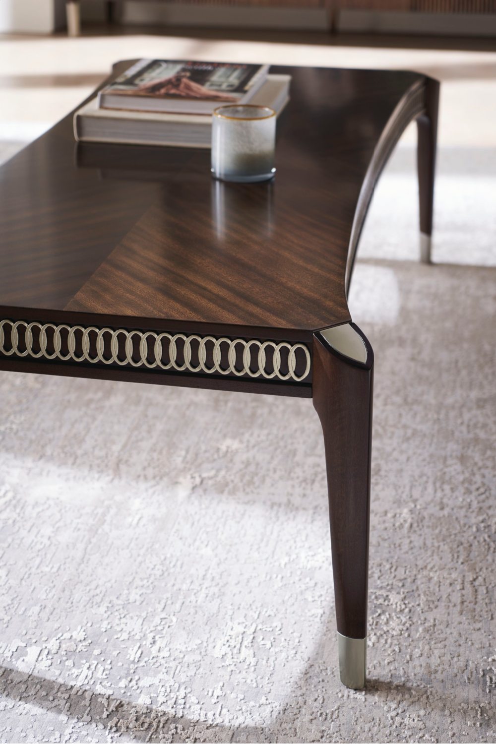 Brown Wooden Classic Coffee Table | Caracole The Oxford、mySite、neckold