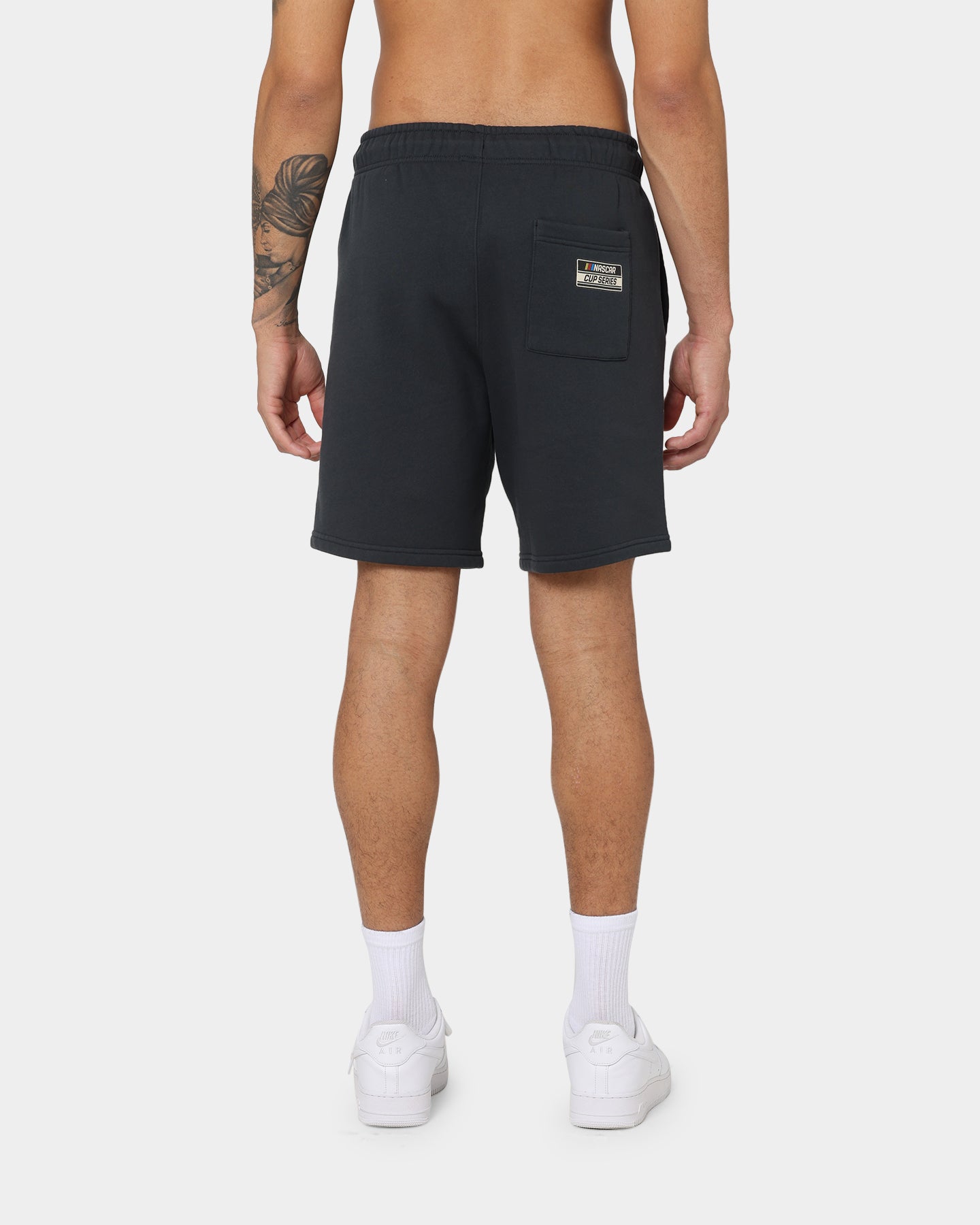 NASCAR Lightning Cup Series Fleece Shorts Washed Black、mySite、zt4zffjzw