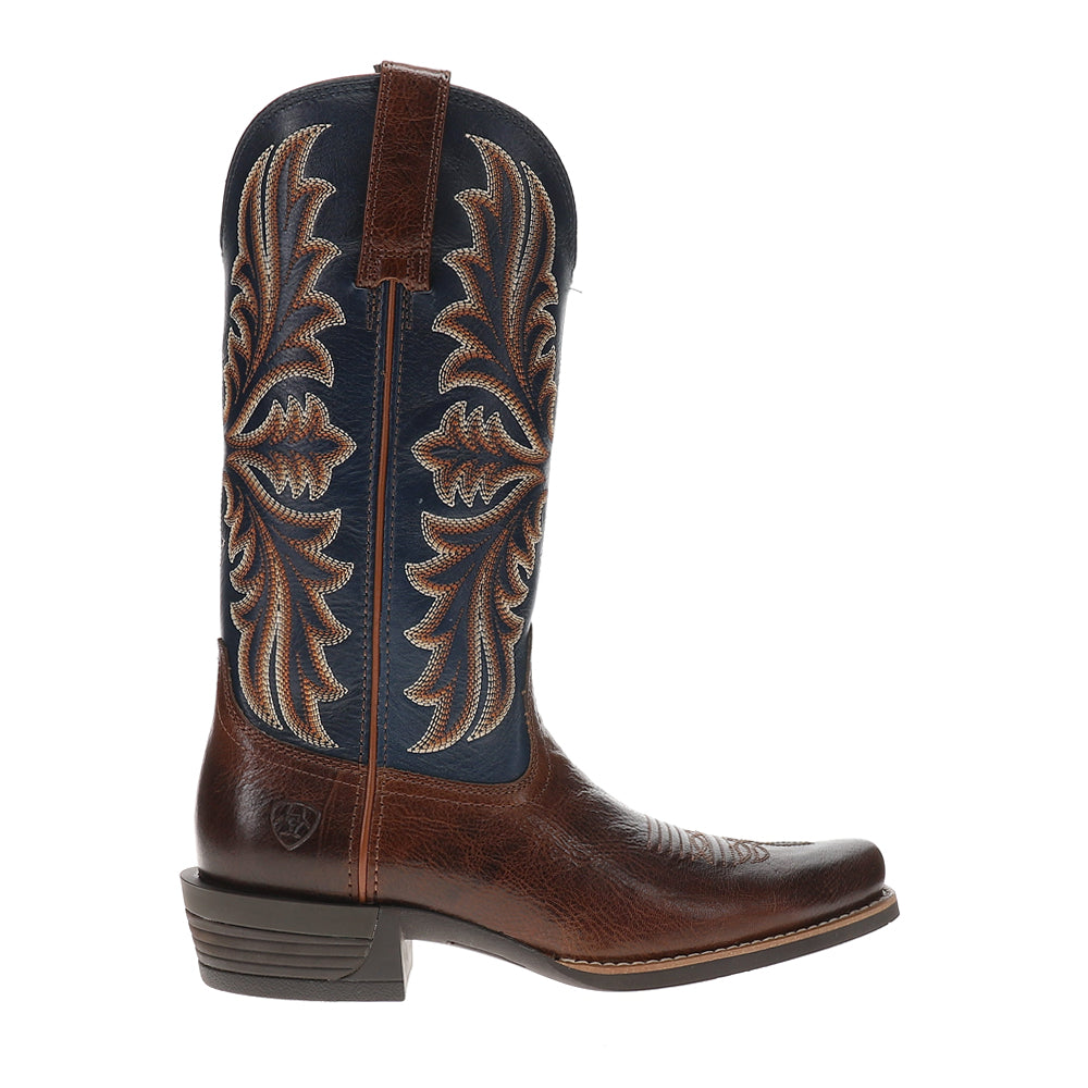 Hustler Embroidered Square Toe Pull On Cowboy Boots、mySite、gtrtttuynbv