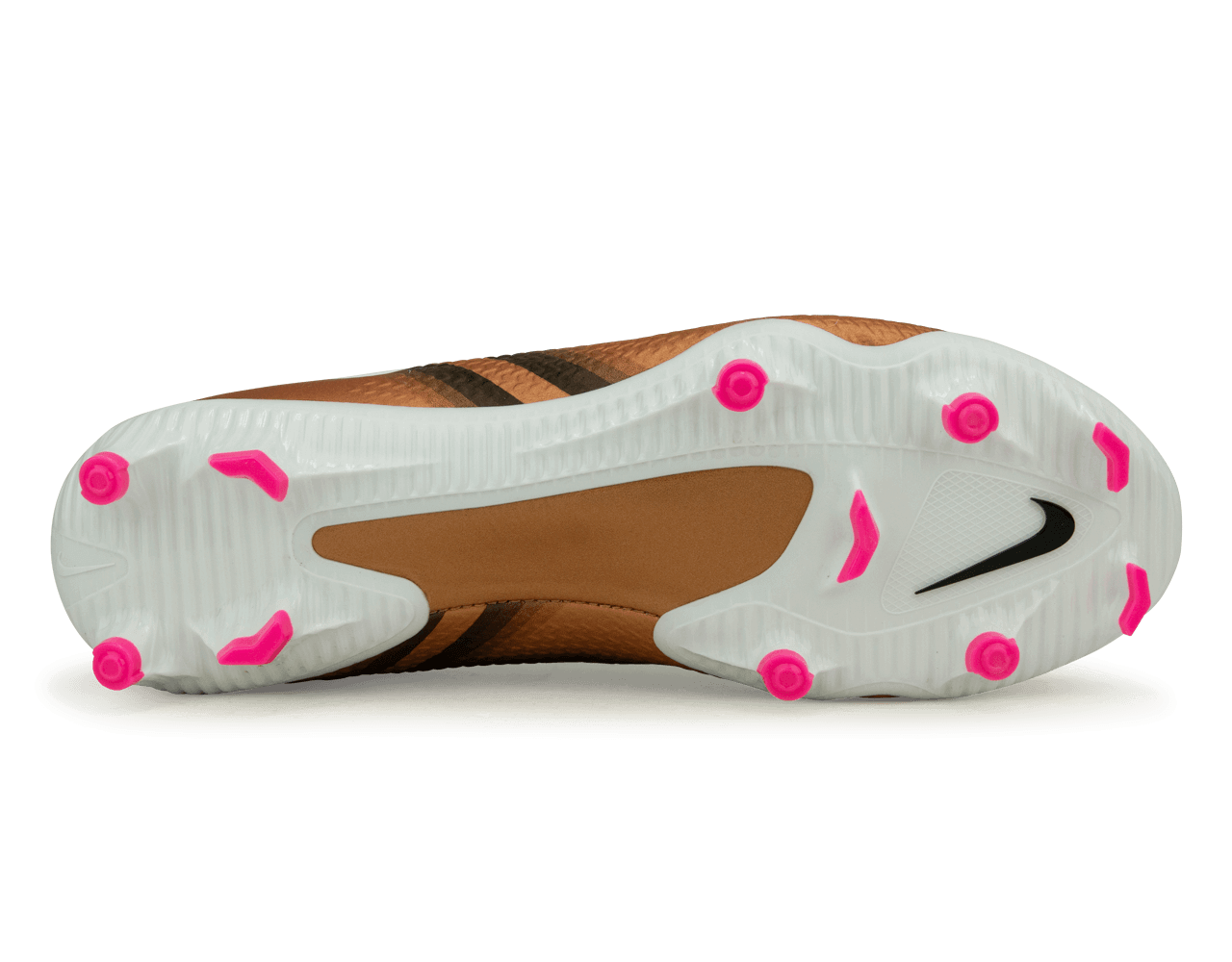 Nike Men's Phantom GT2 Academy FG/MG Metallic Copper、mySite、noshort