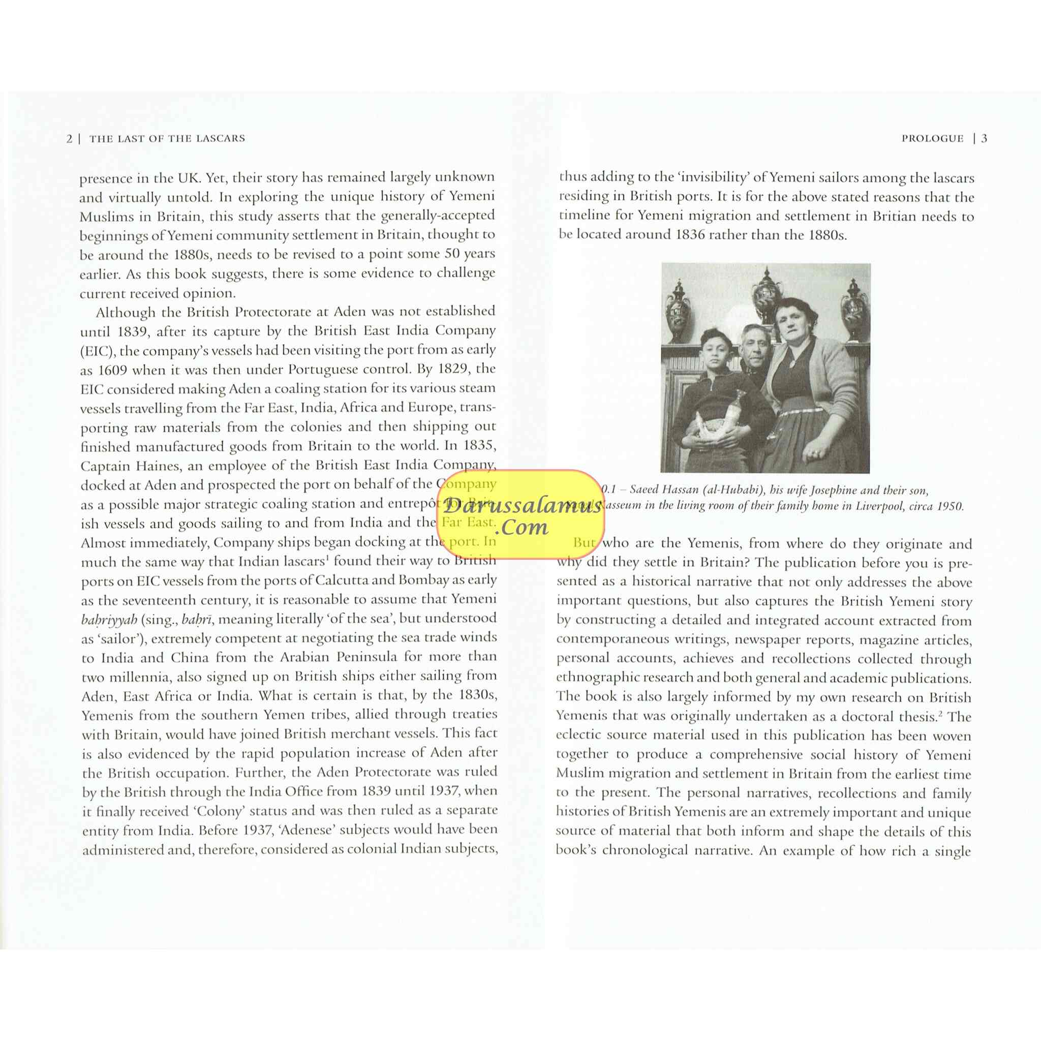 The Last of the Lascars: Yemeni Muslims in Britain (1836-2012) By Mohammed Siddique Seddon、mySite、topwebapps