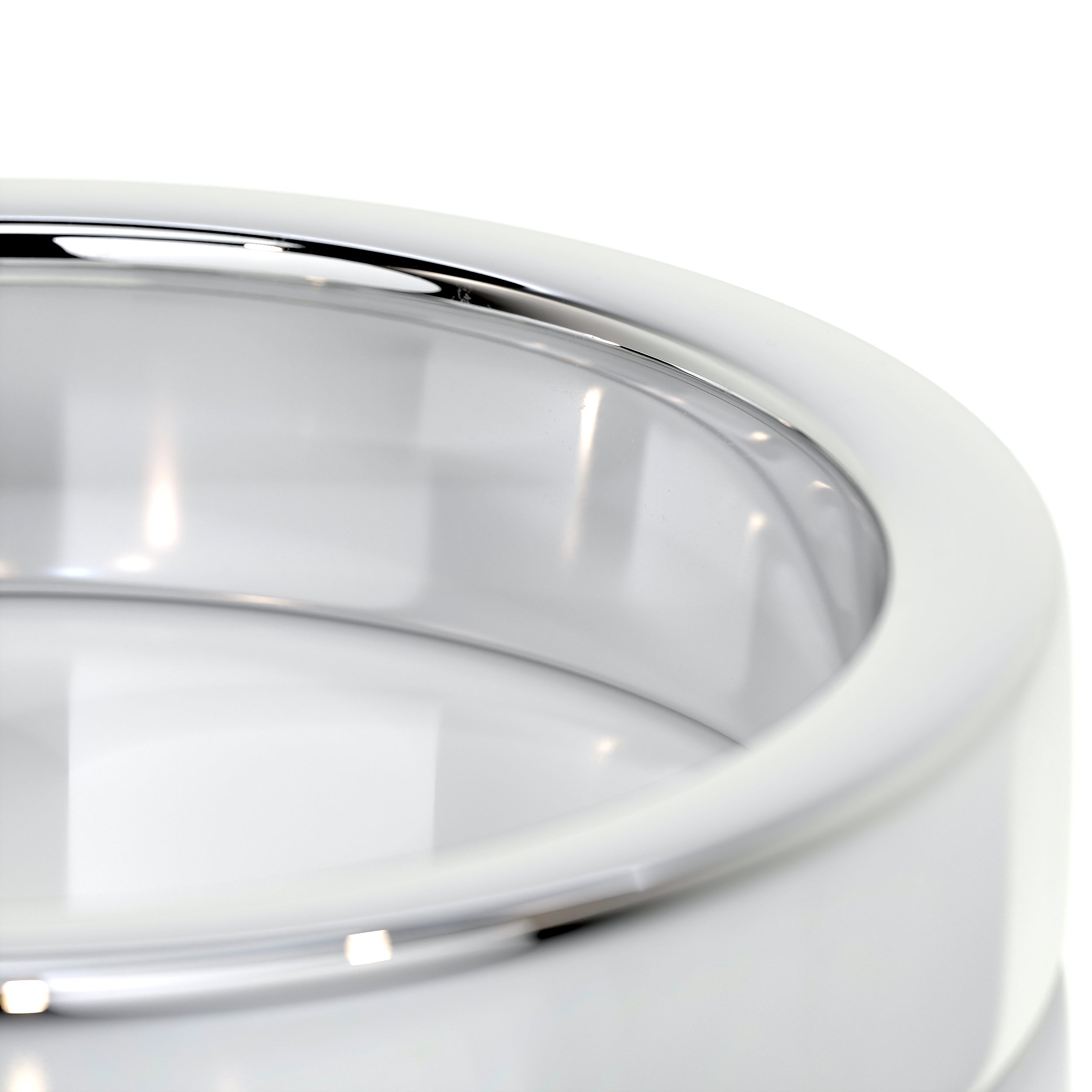Travis Men's Wedding Band -Platinum、mySite、hinf8tx79