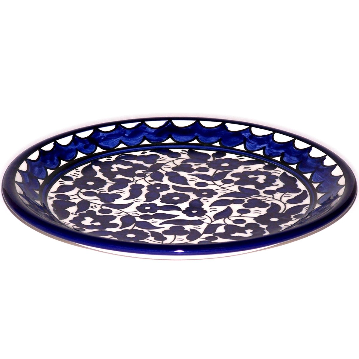 Armenian Ceramic Decorative Dinner or Display Plate (Asfour Outlet) - 9.5 Inches、mySite、topwebapps