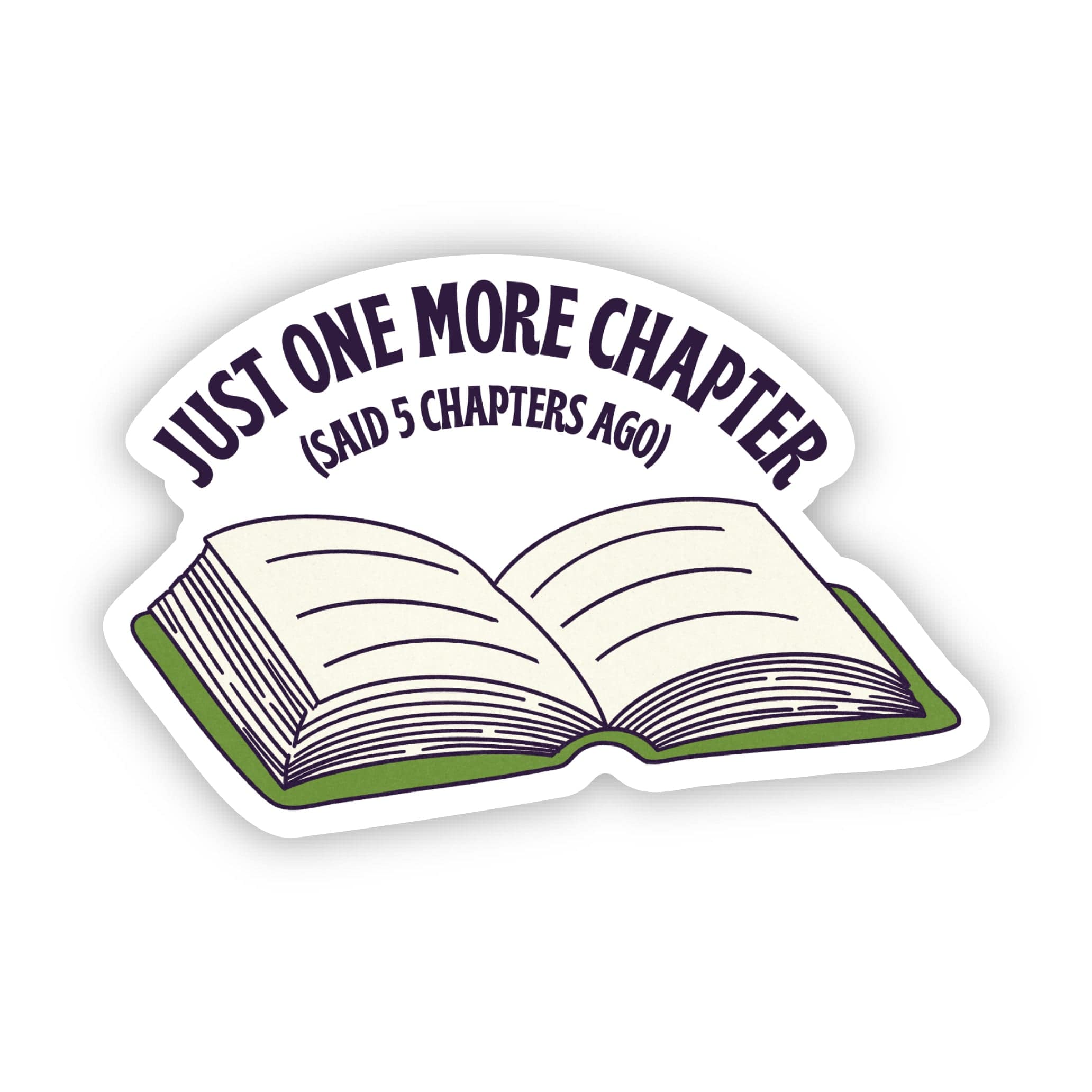  Just one more chapter Book Sticker、mySite、ghnorth
