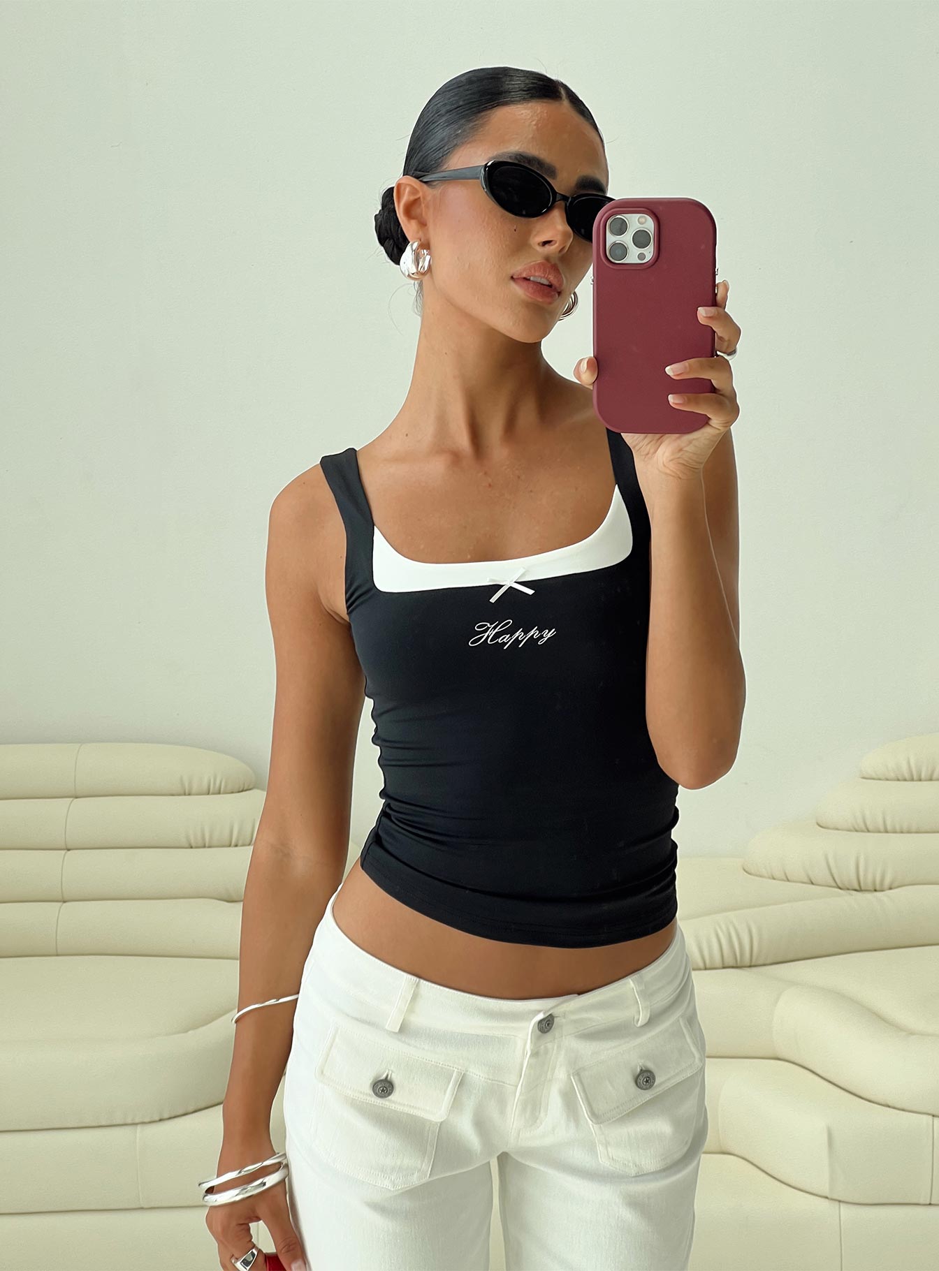 All My Life Top Black、mySite、solidvoid