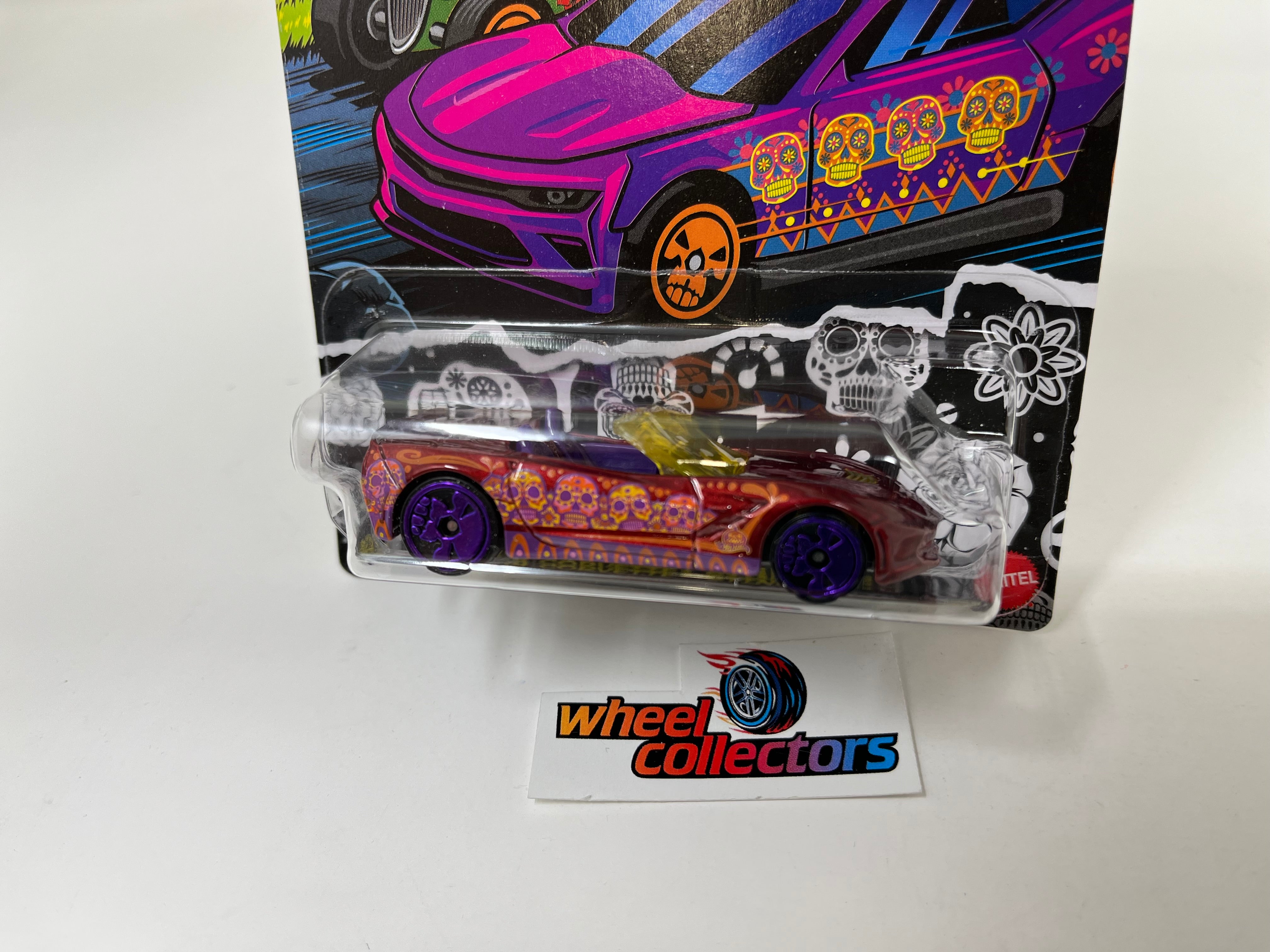 '14 Corvette Stingray * Hot Wheels Dia De Los Muertos Halloween、mySite、hgirdovlk