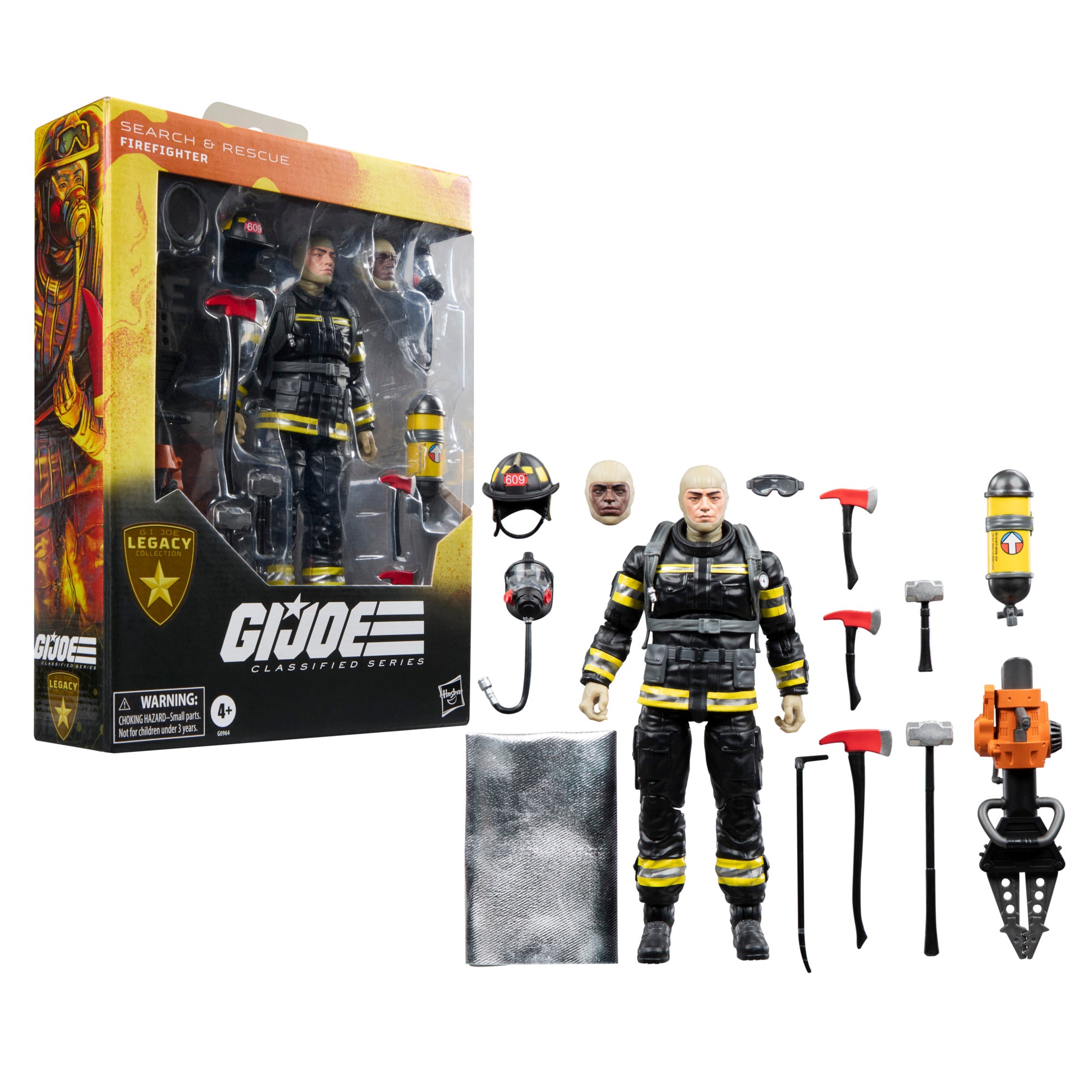 G.I. Joe Classified Series Legacy Collection Rescue Firefighter、mySite、hgirdovlk