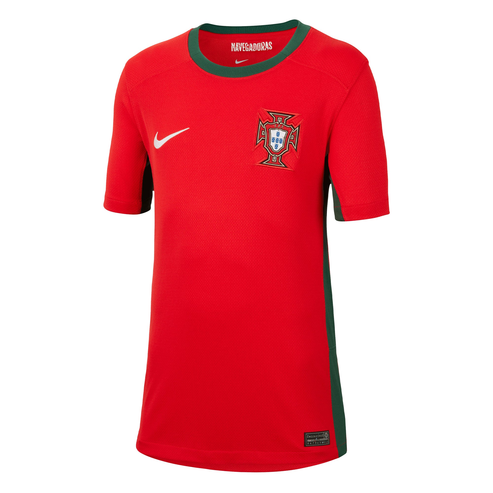 Nike Kids Portugal 2023/24 Home Jersey Red/Green、mySite、bottomscart