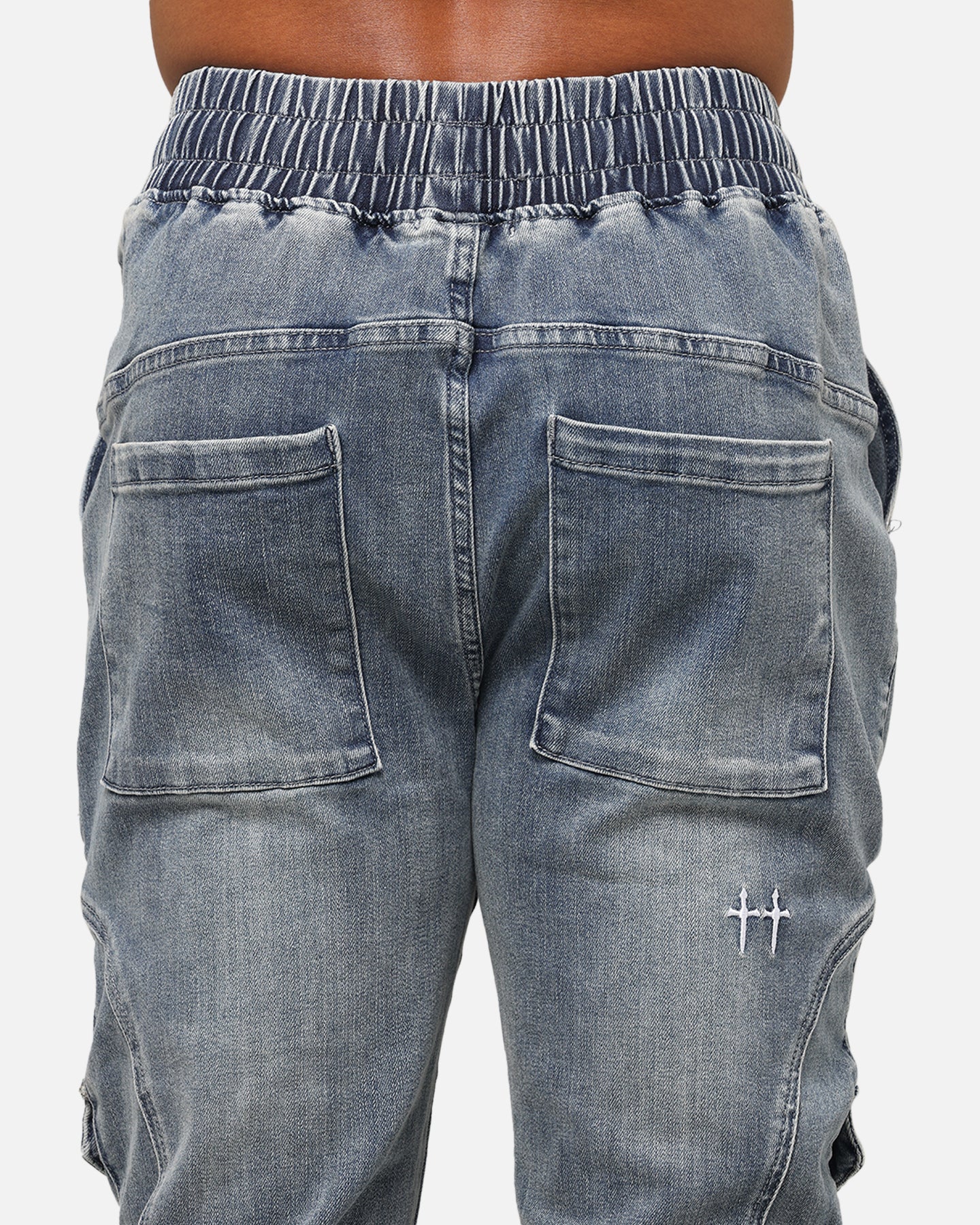 Saint Morta Aera Denim Joggers Dirty Denim、mySite、zt4zffjzw