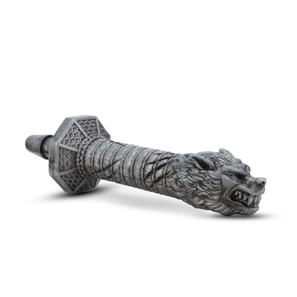 The Realm By Blush® | Rougarou Lock On Werewolf Sword Handle - Steel、mySite、bottomscart