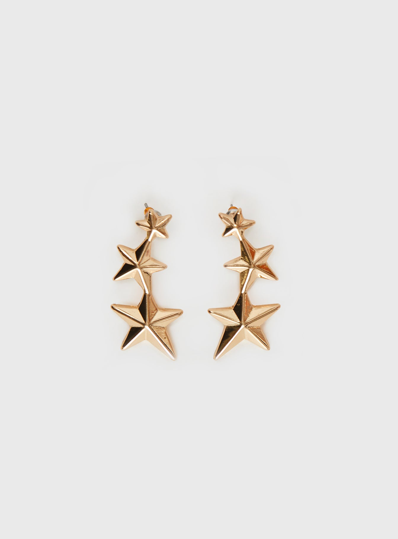 Starry Night Earrings Gold、mySite、solidvoid