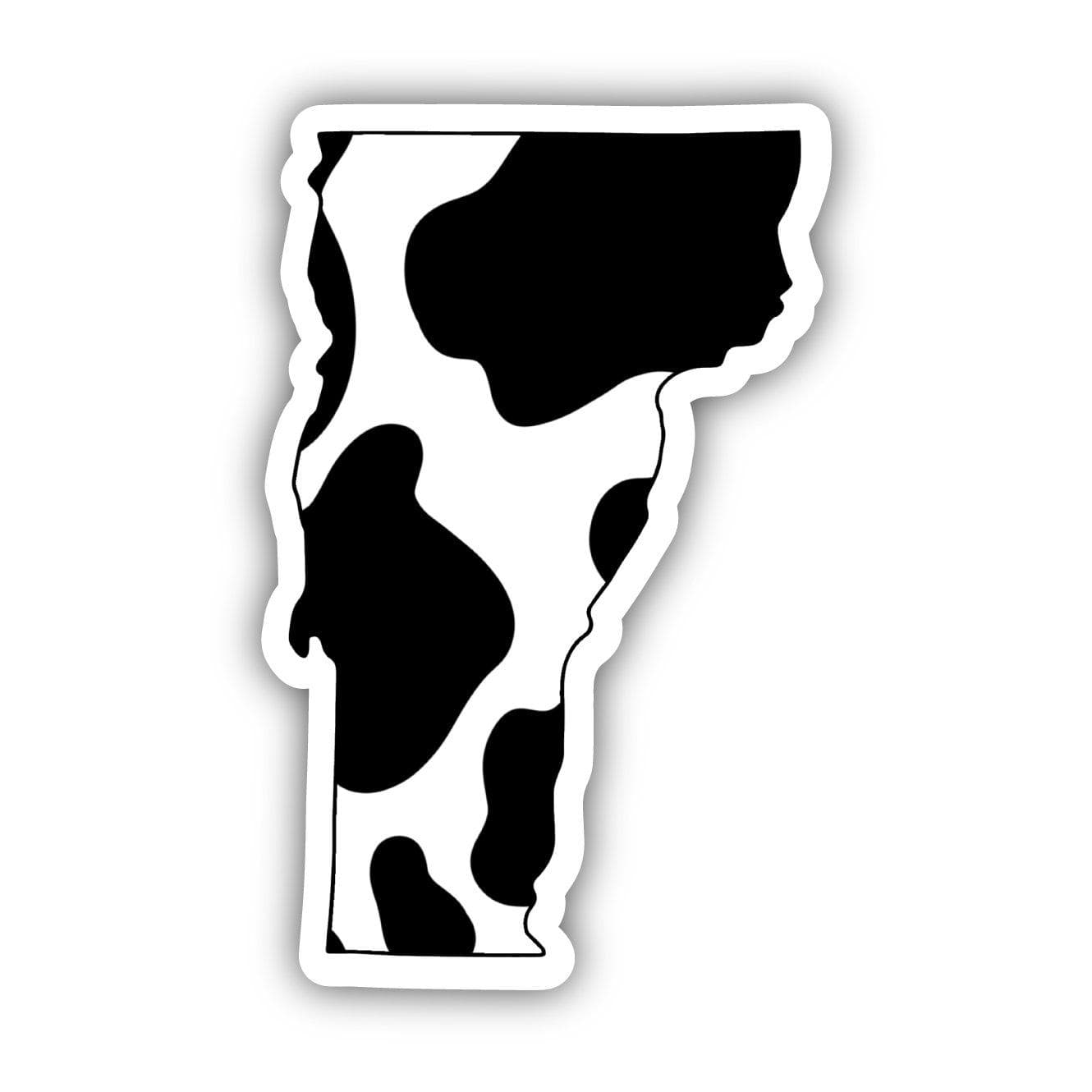  Vermont Cow Pattern Sticker、mySite、elrpsem3k