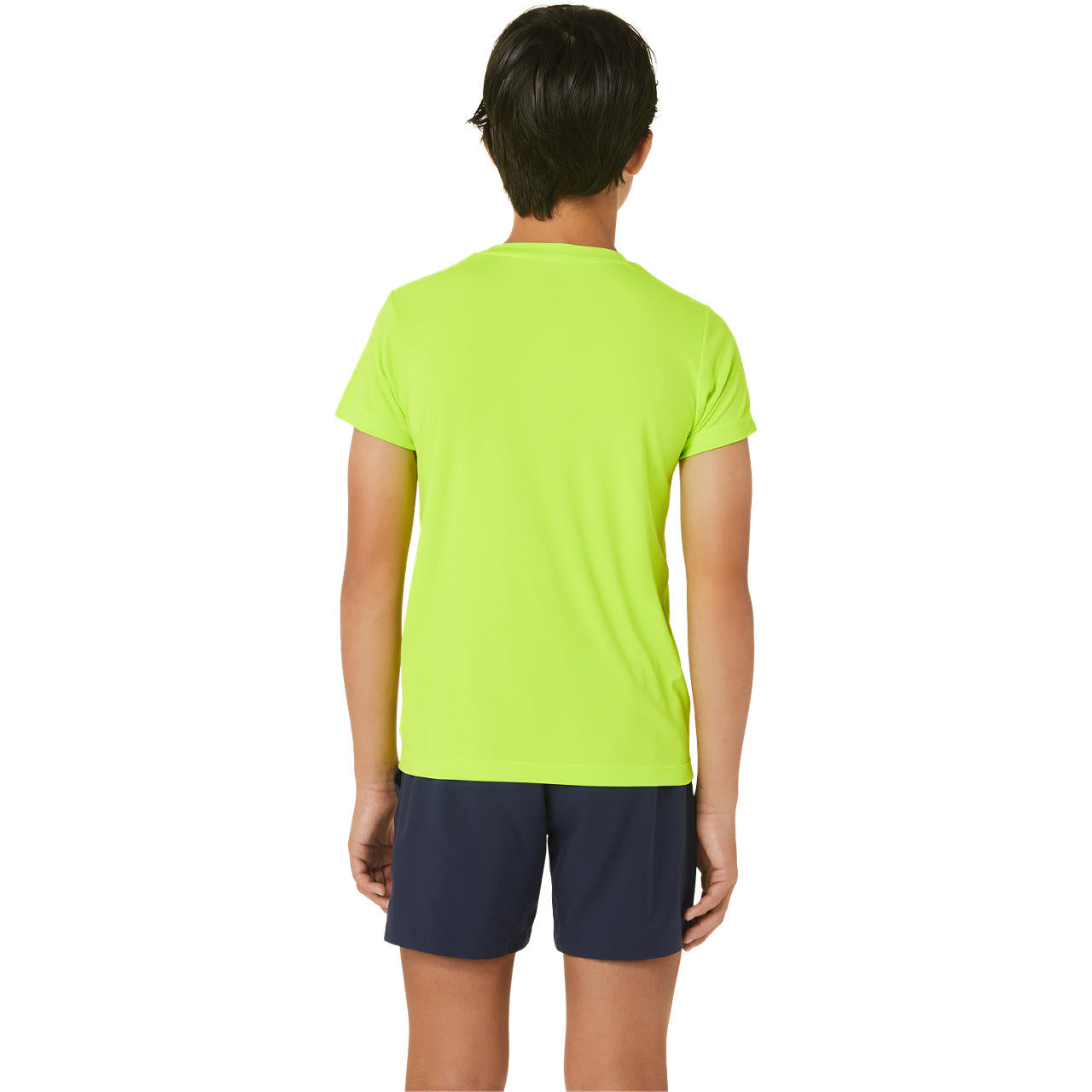 Asics Boys' Tennis Graphic Short Sleeve Top (Green)