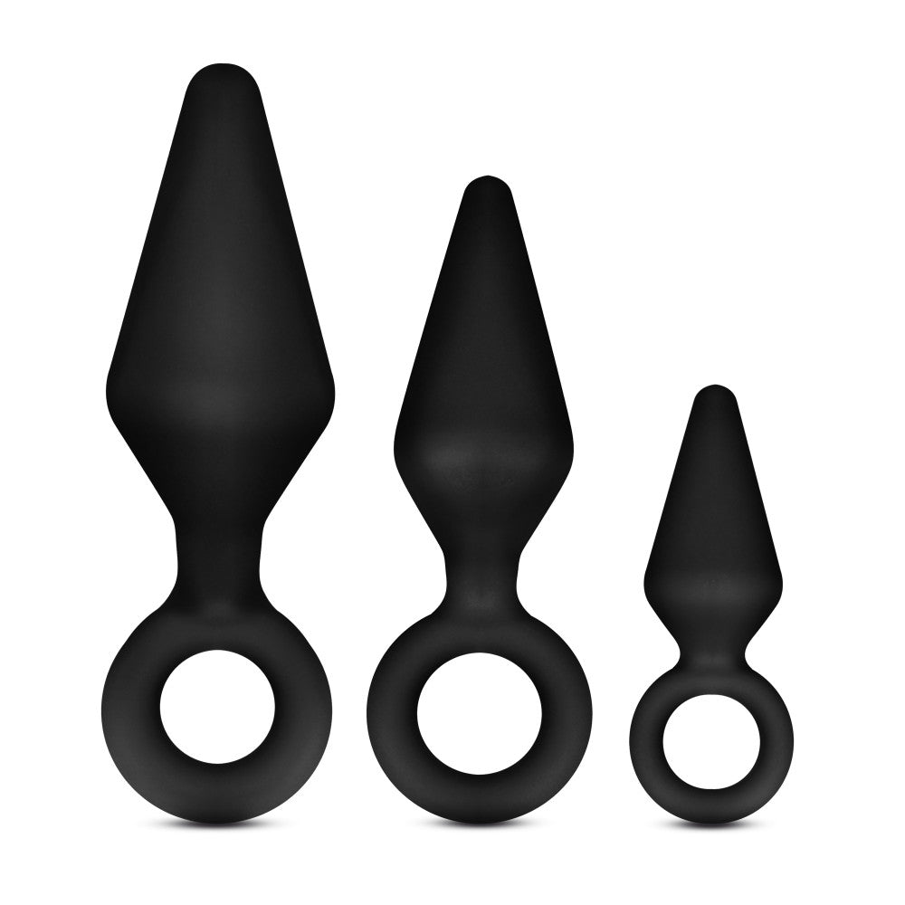 Luxe By Blush® | Night Rimmer Kit Black Anal Plug With Handle、mySite、bottomscart