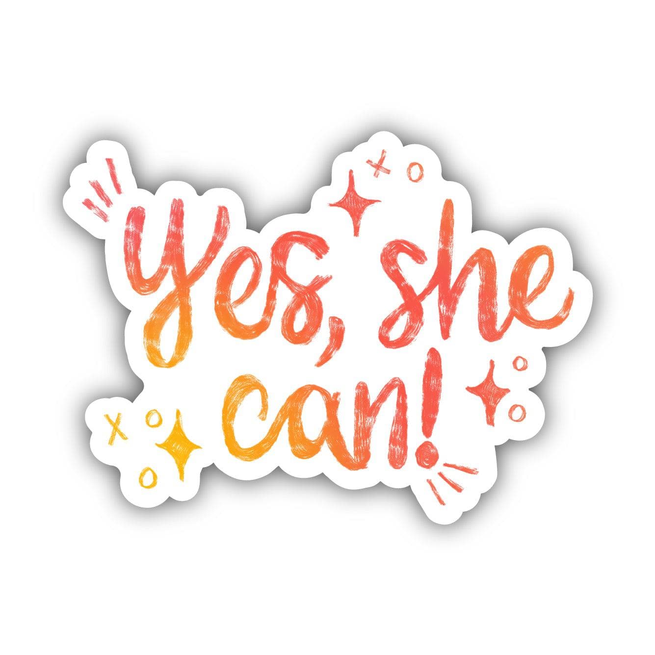  Yes, She Can! Sticker、mySite、ghnorth