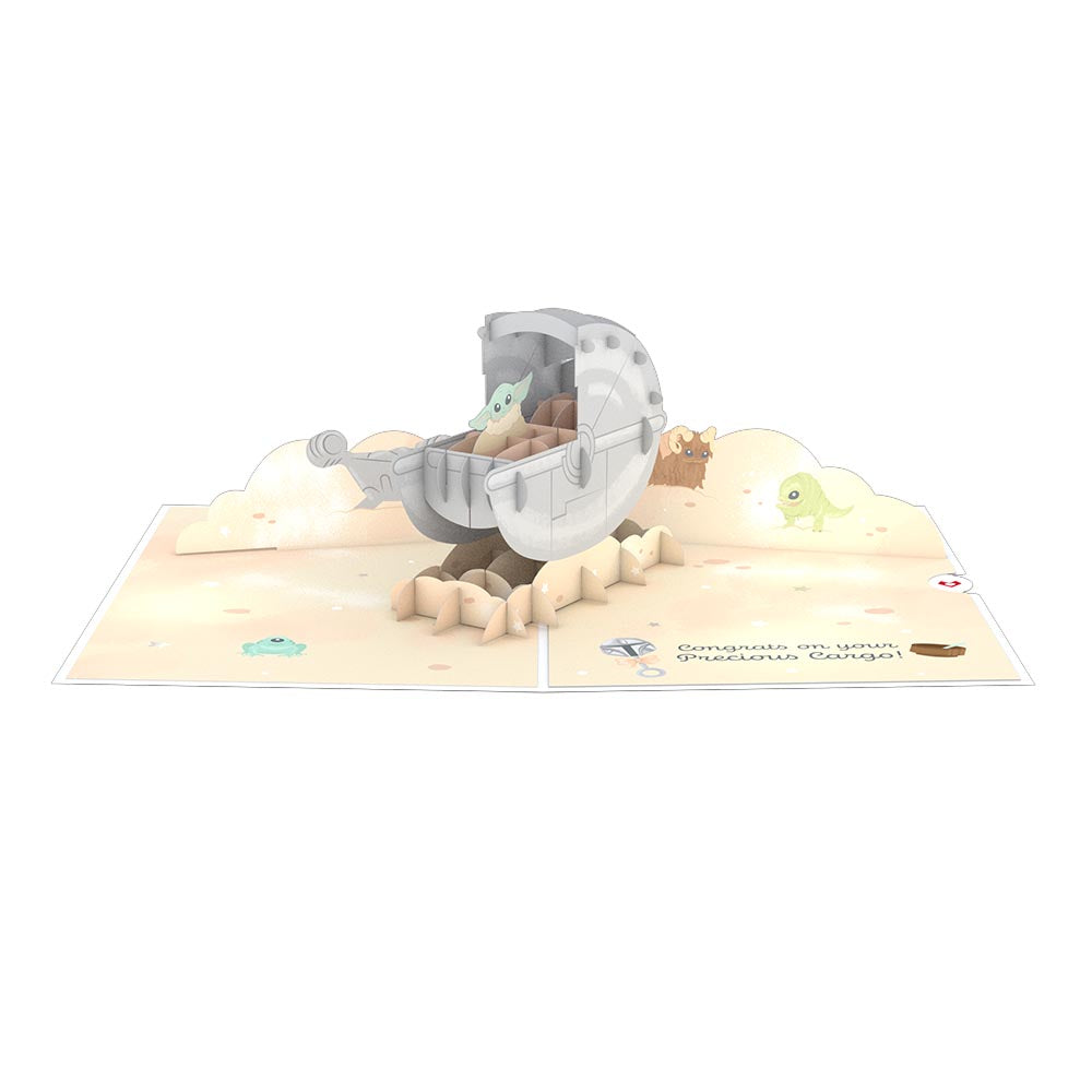 Star Wars™ The Mandalorian™ Precious Cargo Pop-Up Card、mySite、solidvoid