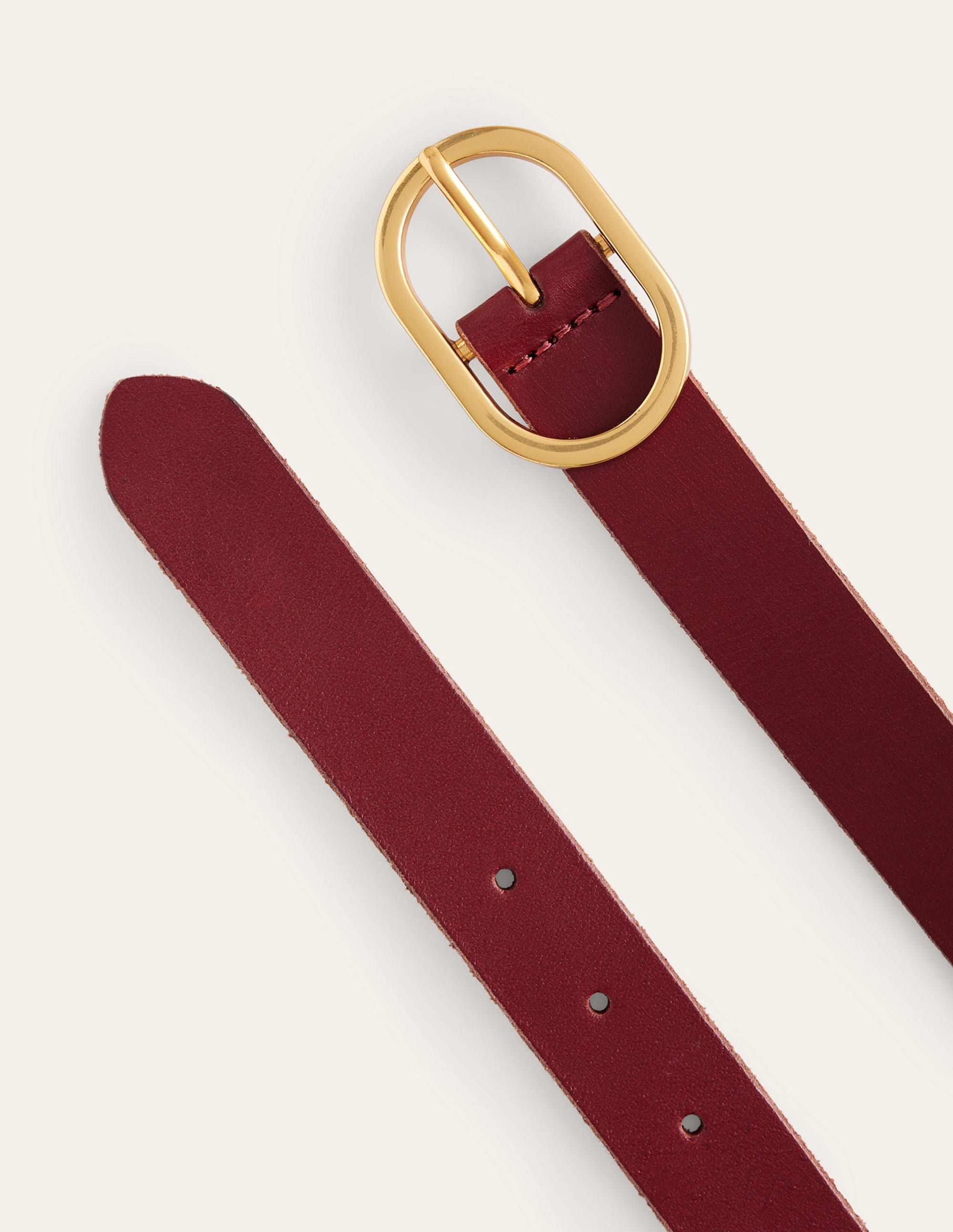  Classic Leather Belt-Dark Red、mySite、ashleygrahame