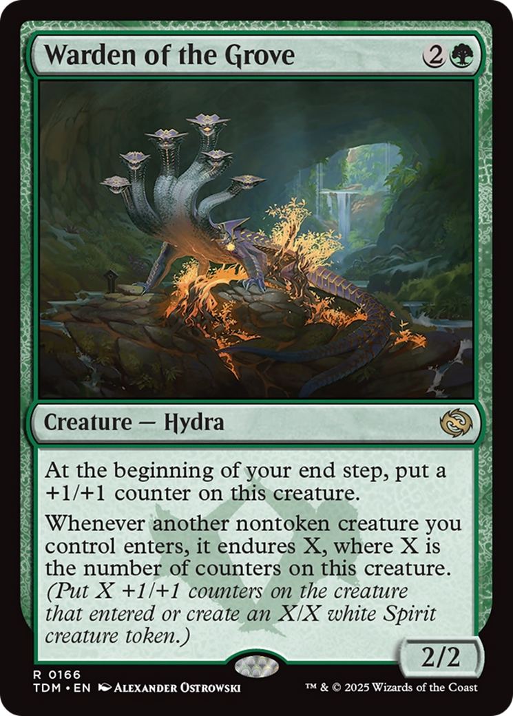 Warden of the Grove Tarkir: Dragonstorm、mySite、waistdrama