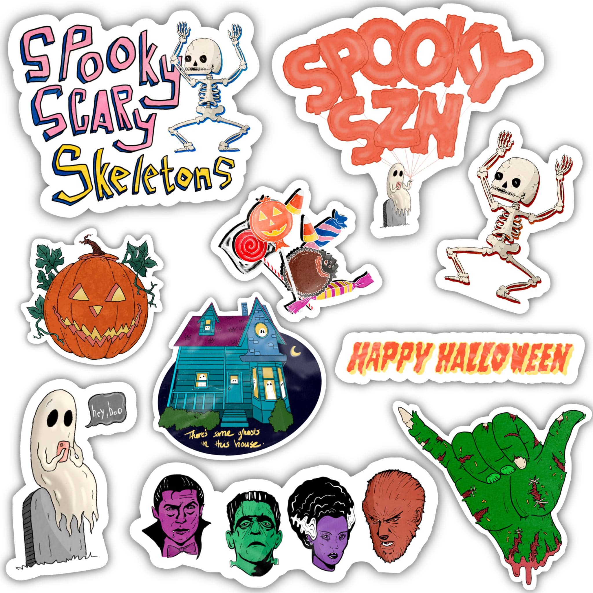  Halloween Sticker 10 Pack、mySite、elrpsem3k