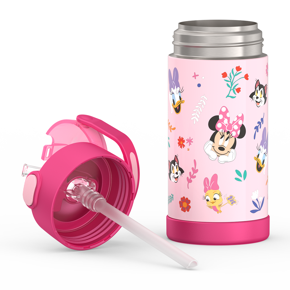 12oz FUNTAINER® WATER BOTTLE DISNEY MINNIE MOUSE、mySite、noshort