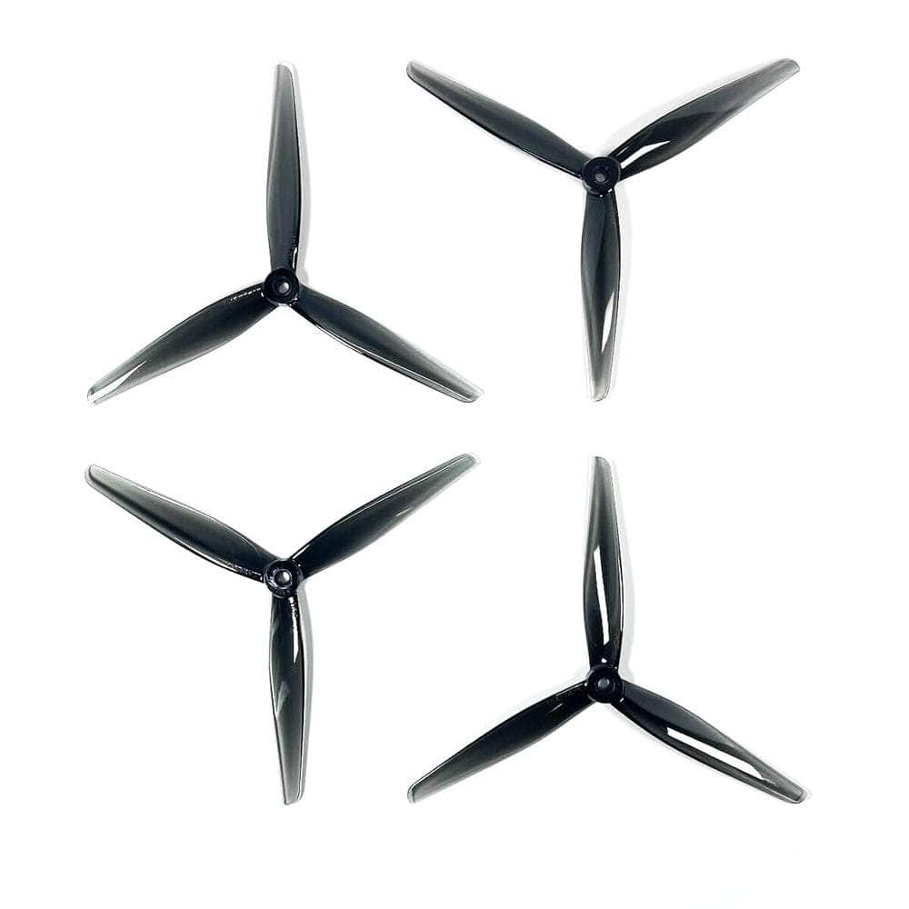  HQ Prop 7.5x3.7x3 Tri-Blade 7.5 Prop 4 Pack - Gray、mySite、merchandisen