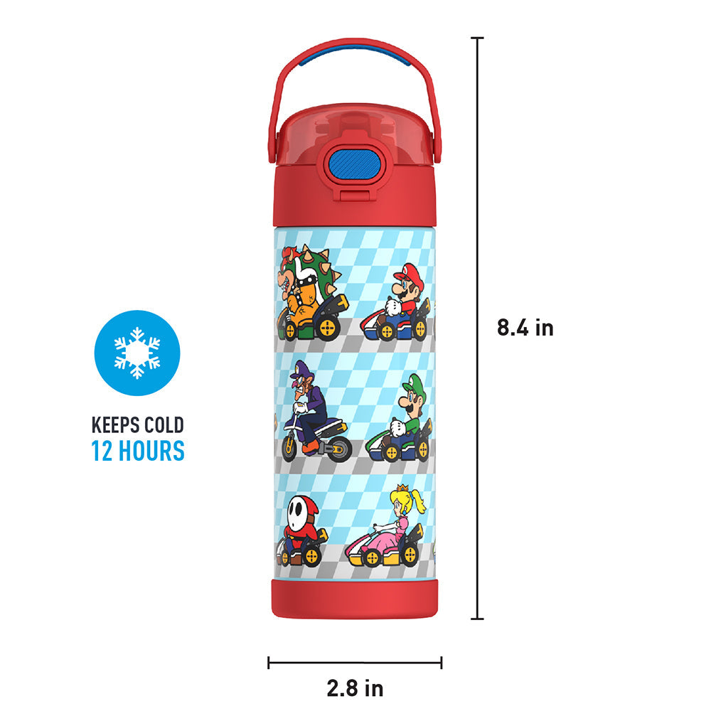 16oz FUNTAINER® WATER BOTTLE MARIO KART™、mySite、noshort