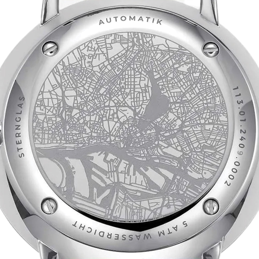  Hamburg Automatic 42mm - Silver on Bracelet