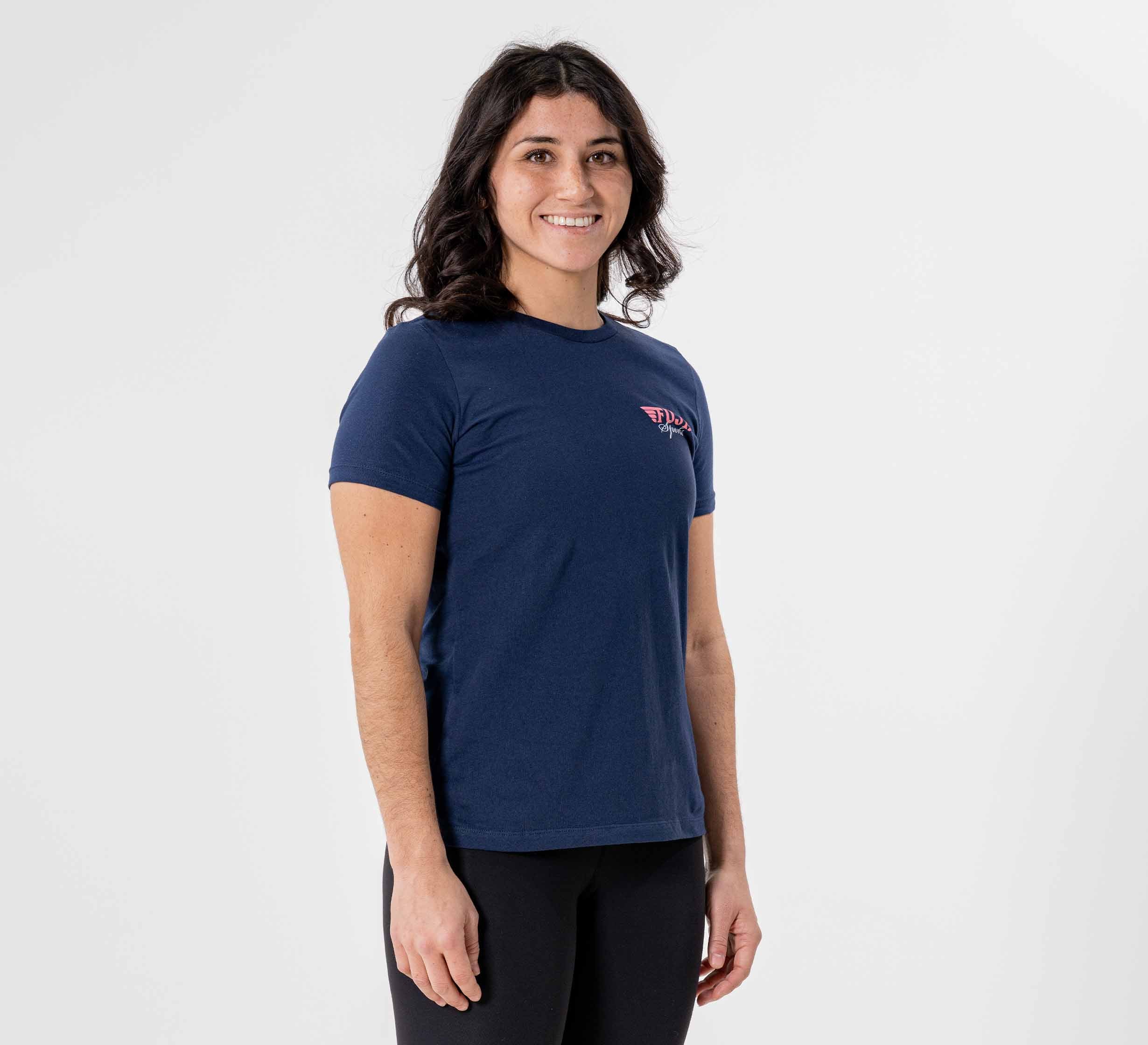 Womens Jiu Jitsu Flight T-Shirt Navy、mySite、gigharbornorthrealestate