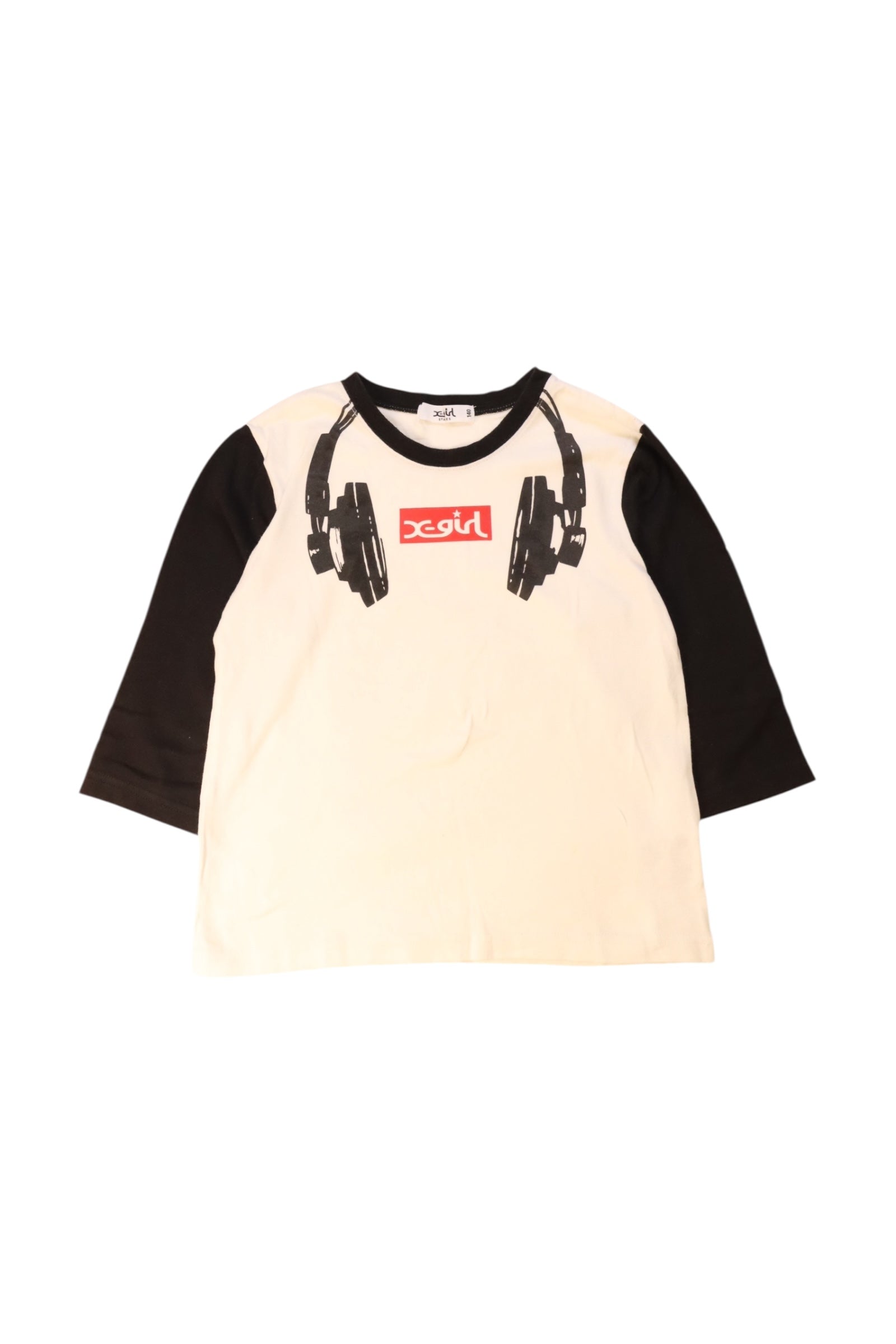 X-girl Headphone Graphic Tee Size 10Y、mySite、g9winljtr