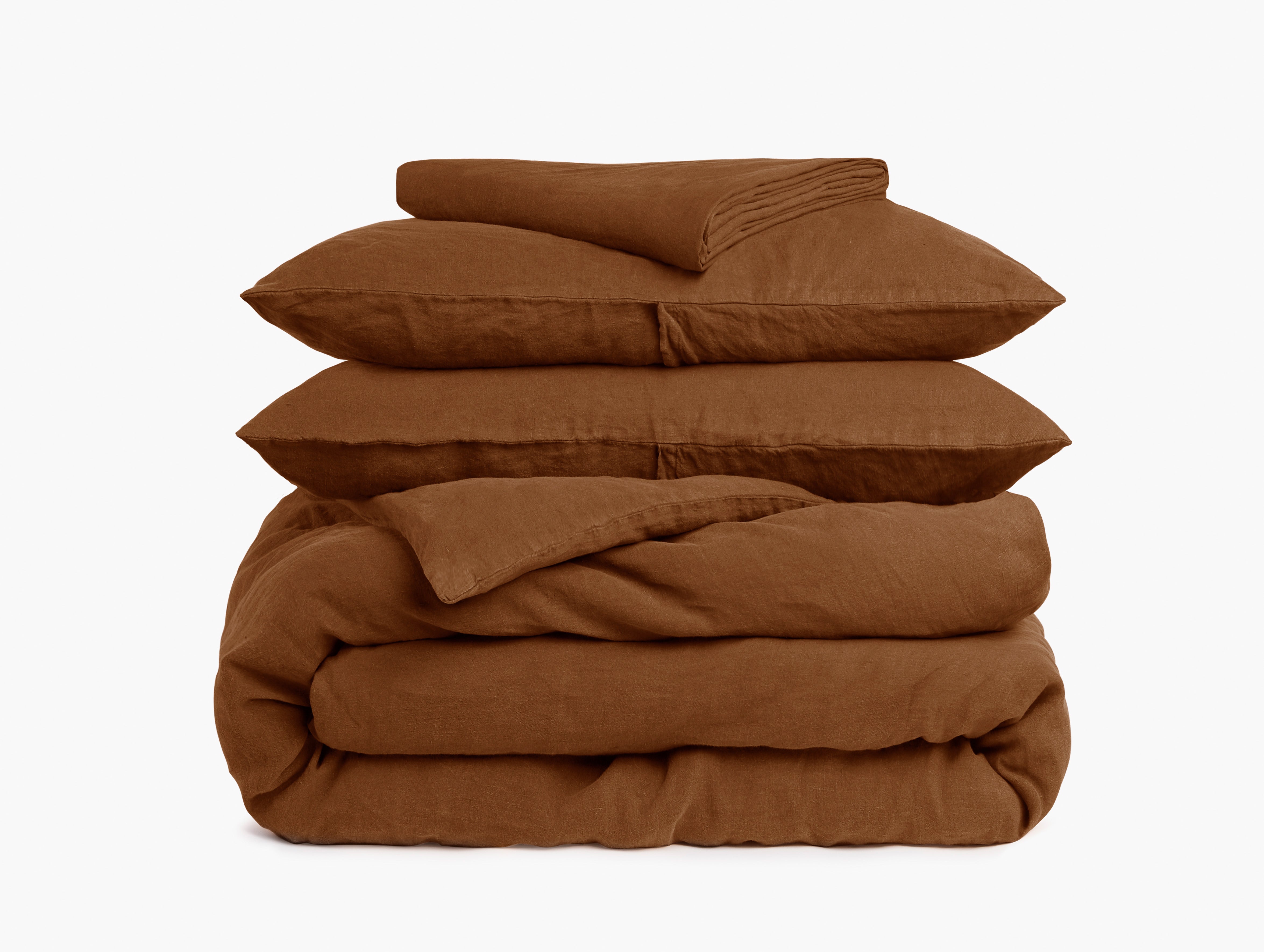  Linen Venice Set - Tobacco K/CK、mySite、sugarbowlscore