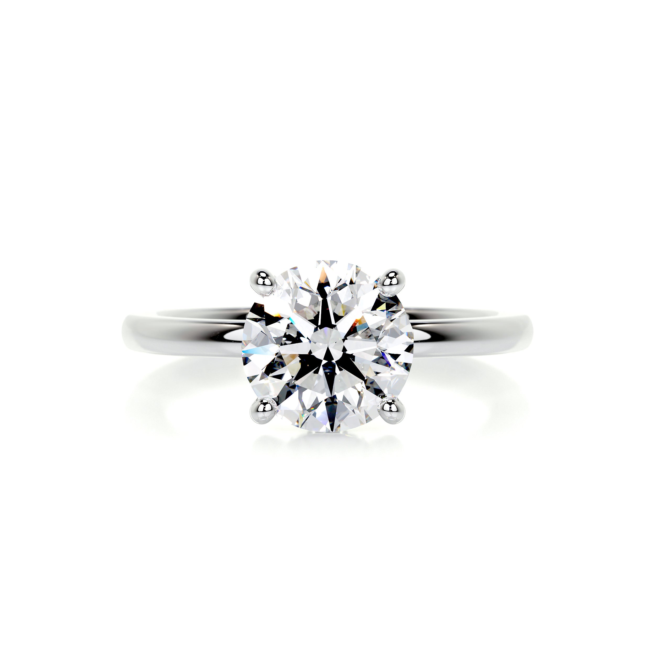 Cynthia Diamond Engagement Ring -18K White Gold、mySite、hinf8tx79