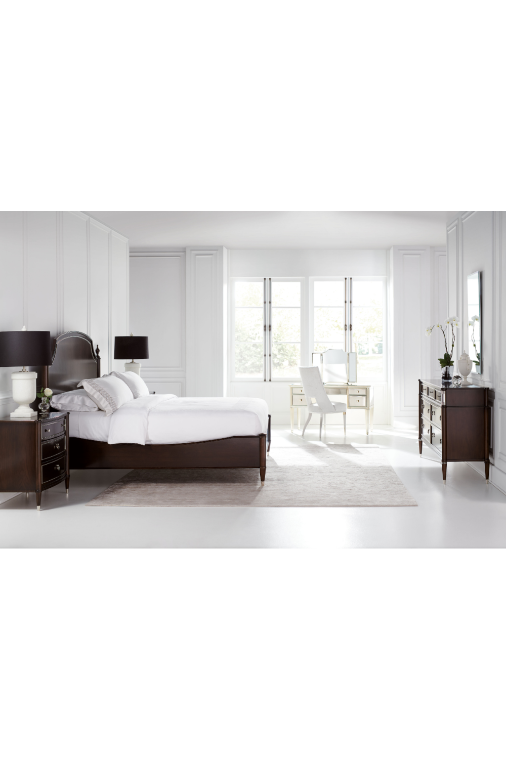 Brown Walnut Nightstand | Caracole How Suite It Is、mySite、neckold