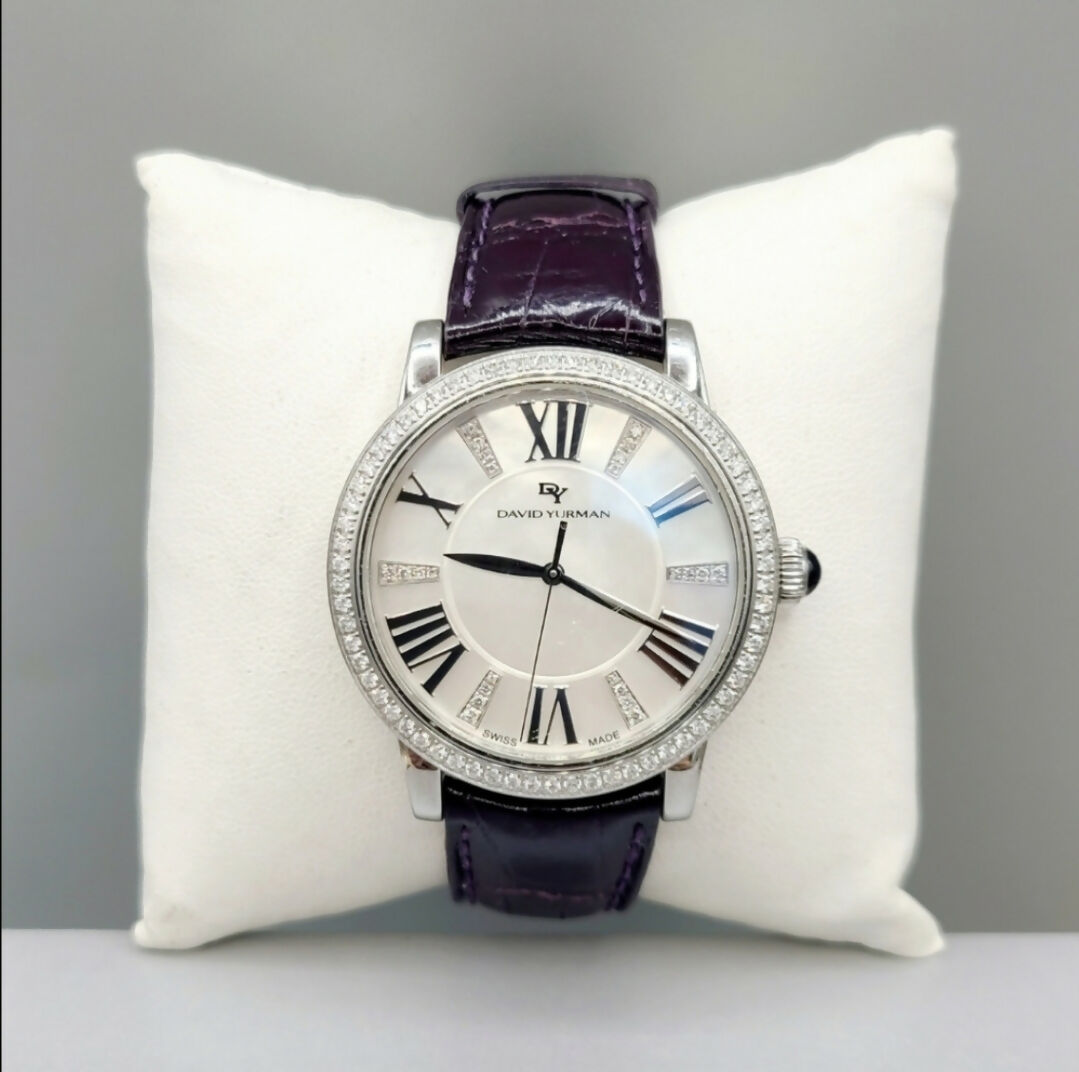 David Yurman 38mm Classic Quartz Watch Diamond Bezel、mySite、hinf8tx79
