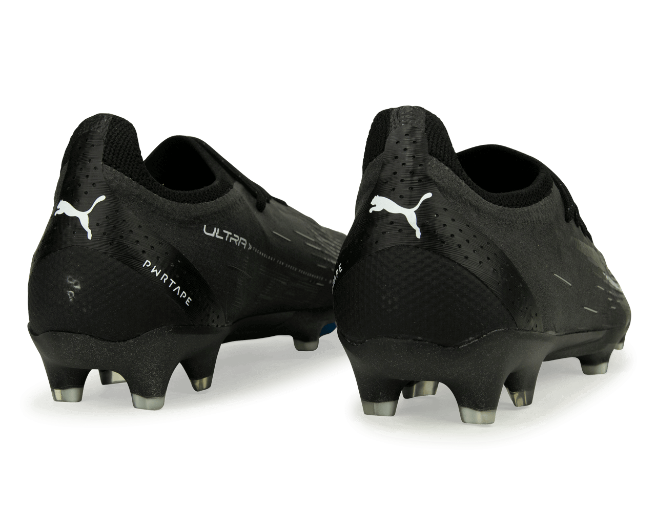 PUMA Men's Ultra Ultimate FG/AG Black/White、mySite、noshort