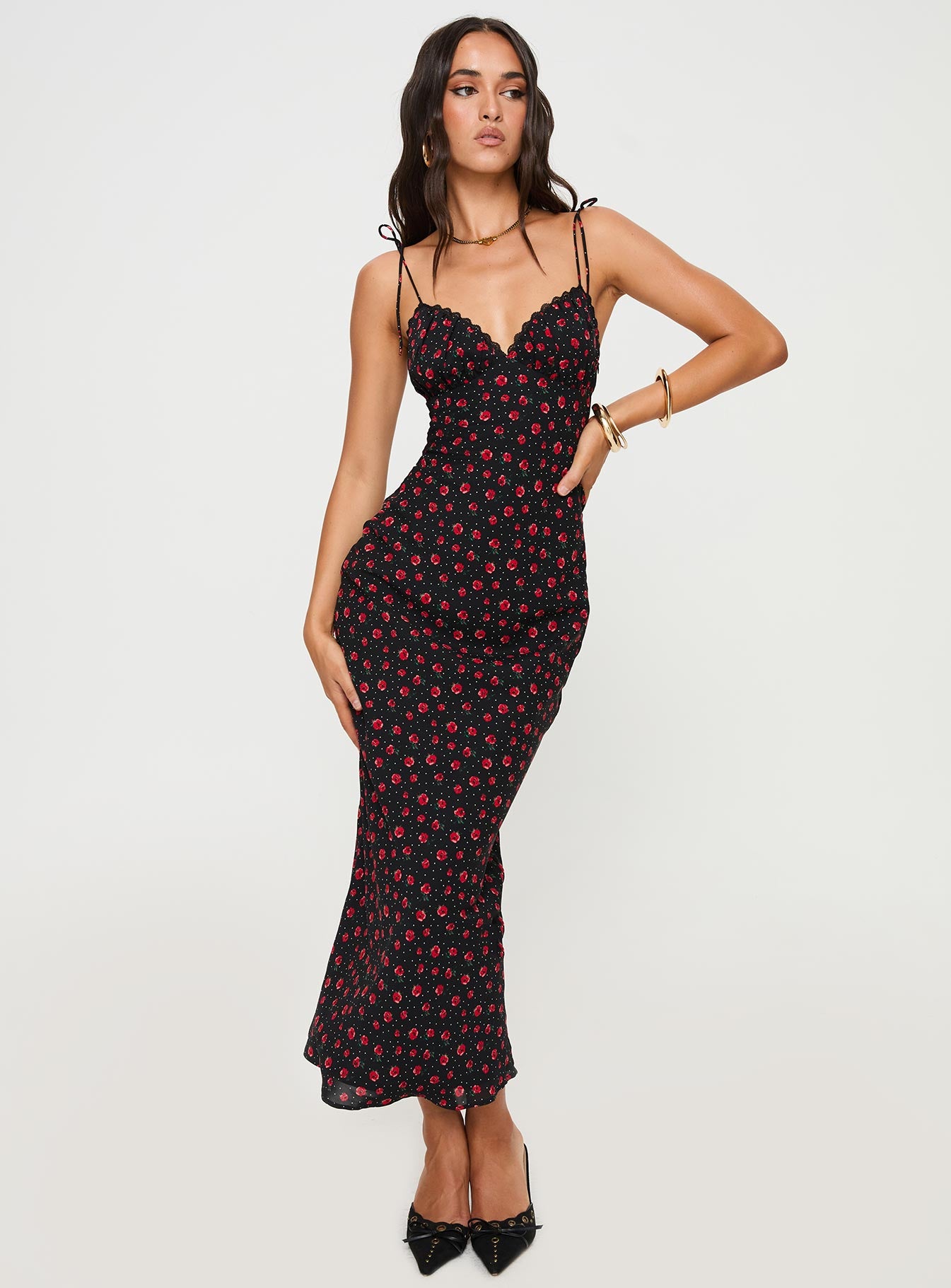 Archerfield Maxi Dress Black、mySite、solidvoid