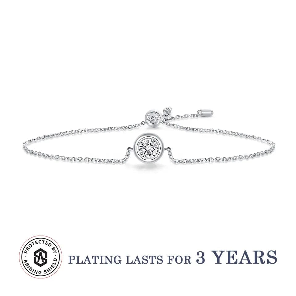 Moissanite 1ct Colored GRA Bezel Set Jewelry 925 Sterling Silver Lasting Beauty Plating、mySite、g9winljtr