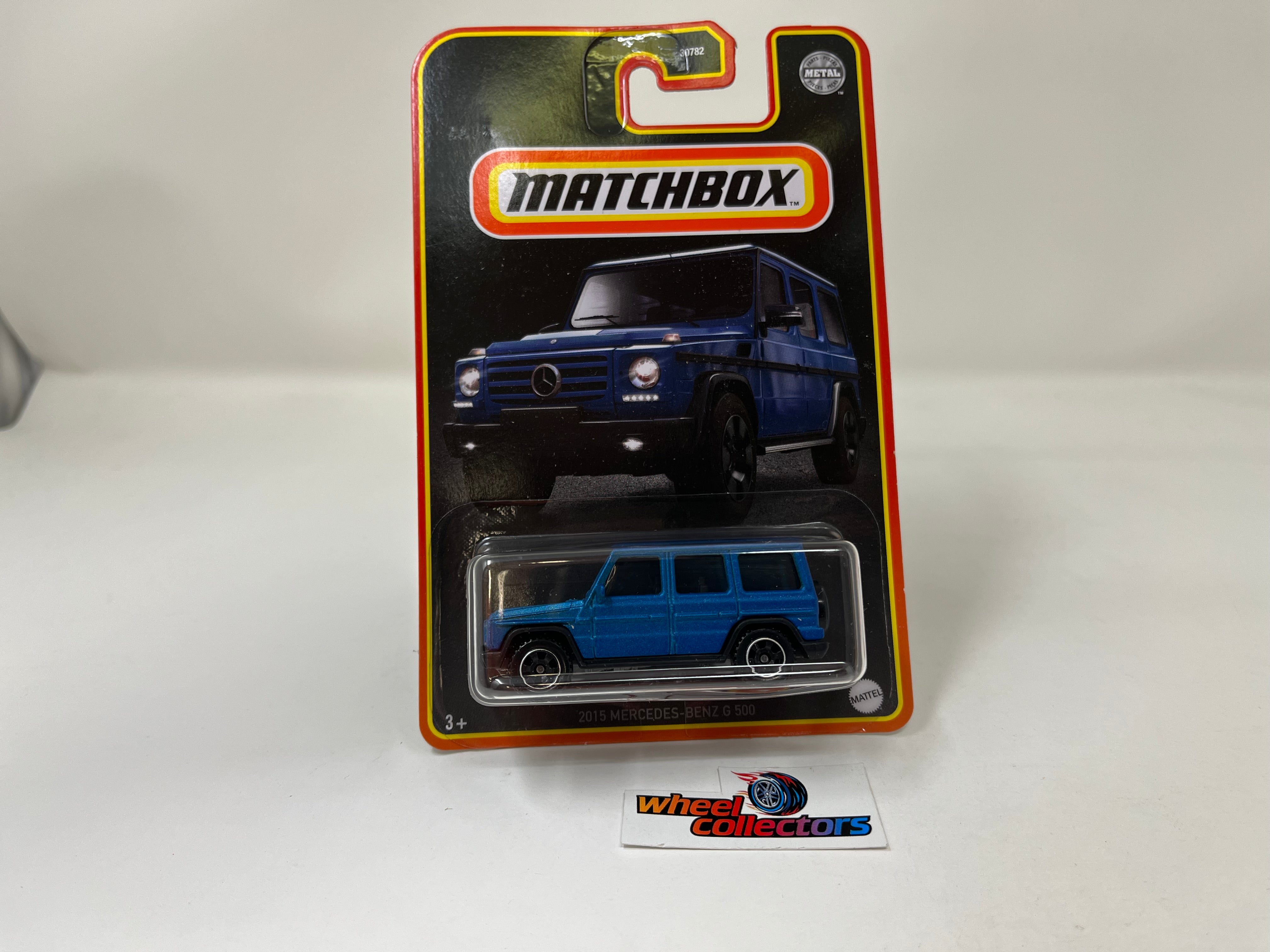 2015 Mercedes-Benz G 500 * Blue * Matchbox Basic Series、mySite、hgirdovlk