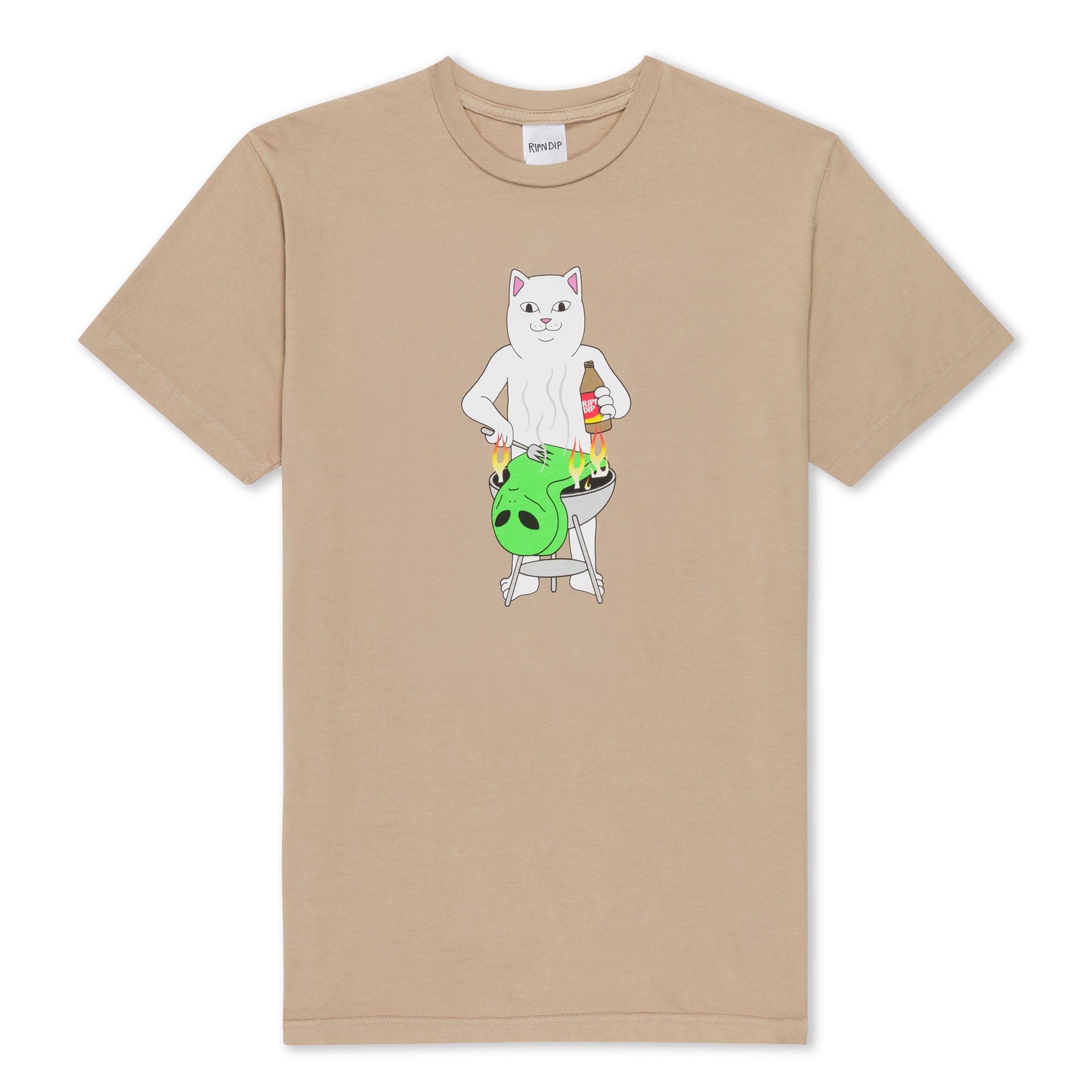  BBQ Day Tee (Almond)、mySite、merchandisen