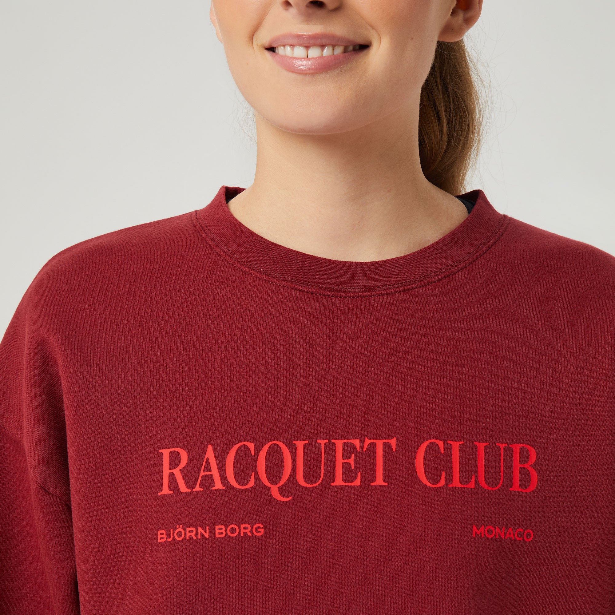 Bj枚rn Borg BORG Women's Boyfriend Tennis Sweater