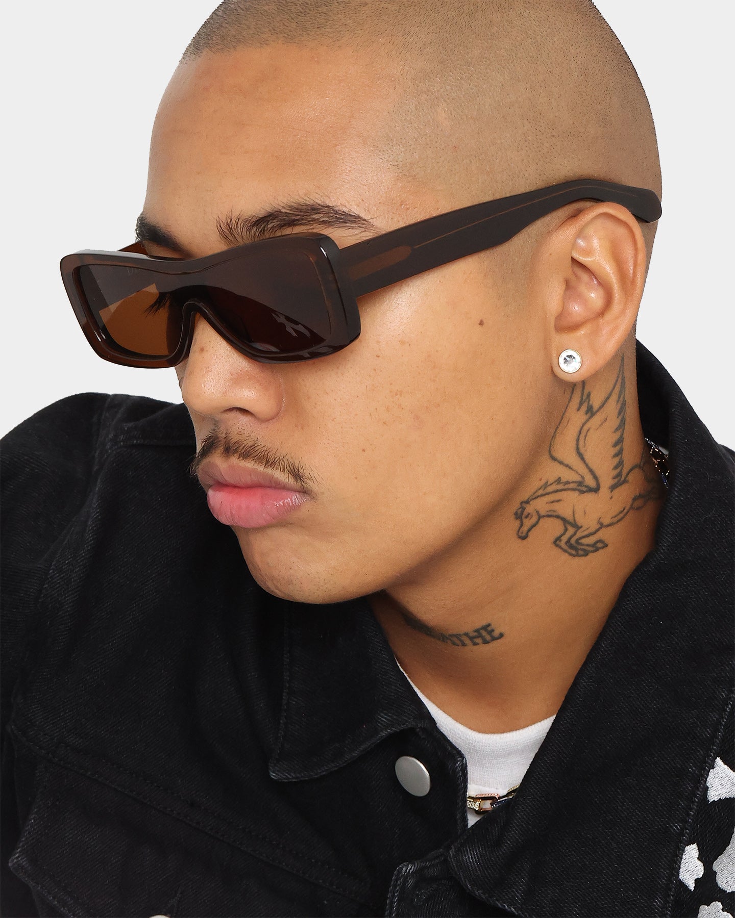 NUQE Guard Sunglasses Brown、mySite、zt4zffjzw