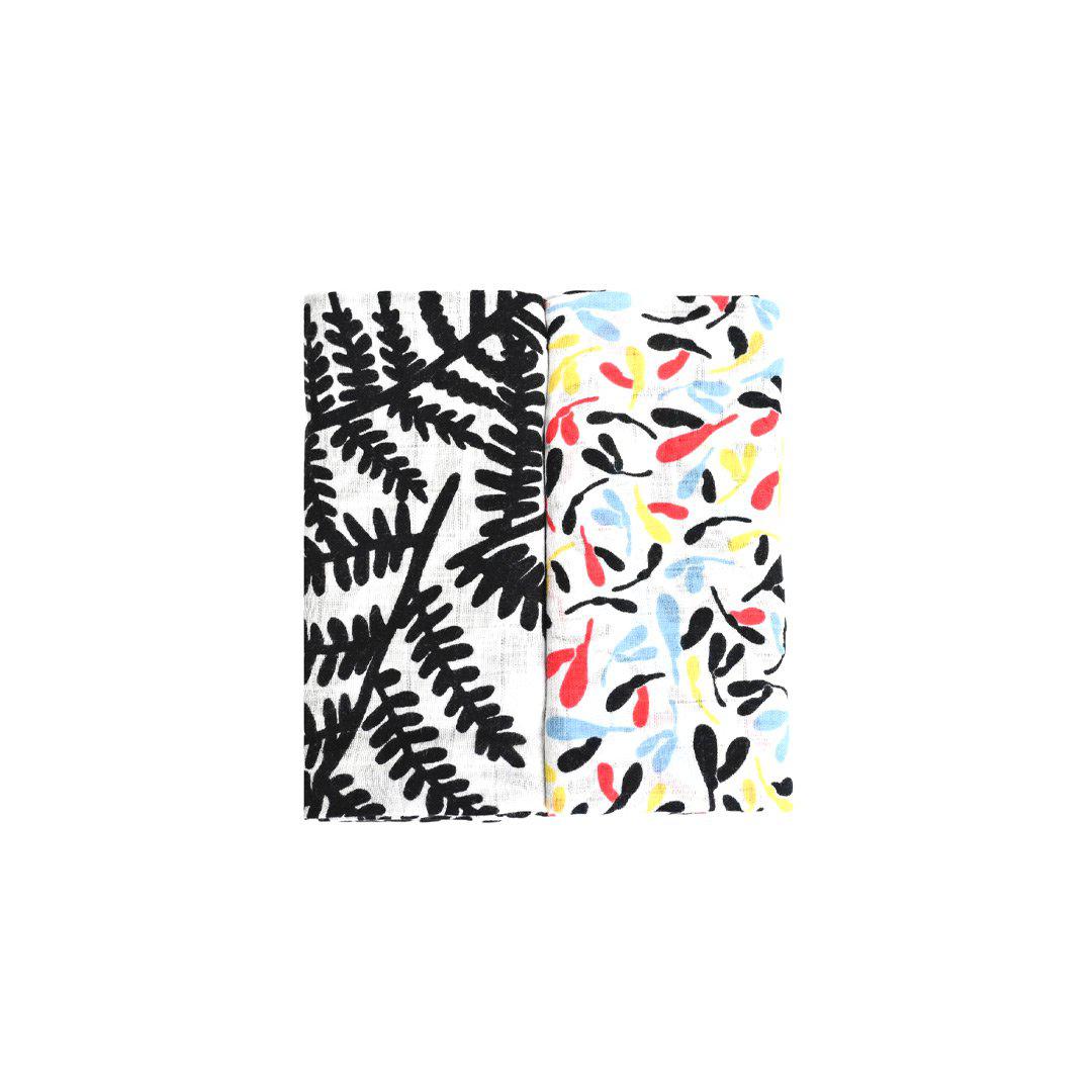  Etta Loves Muslins - Fern/Sycamore - 2 Pack、mySite、merchandisen