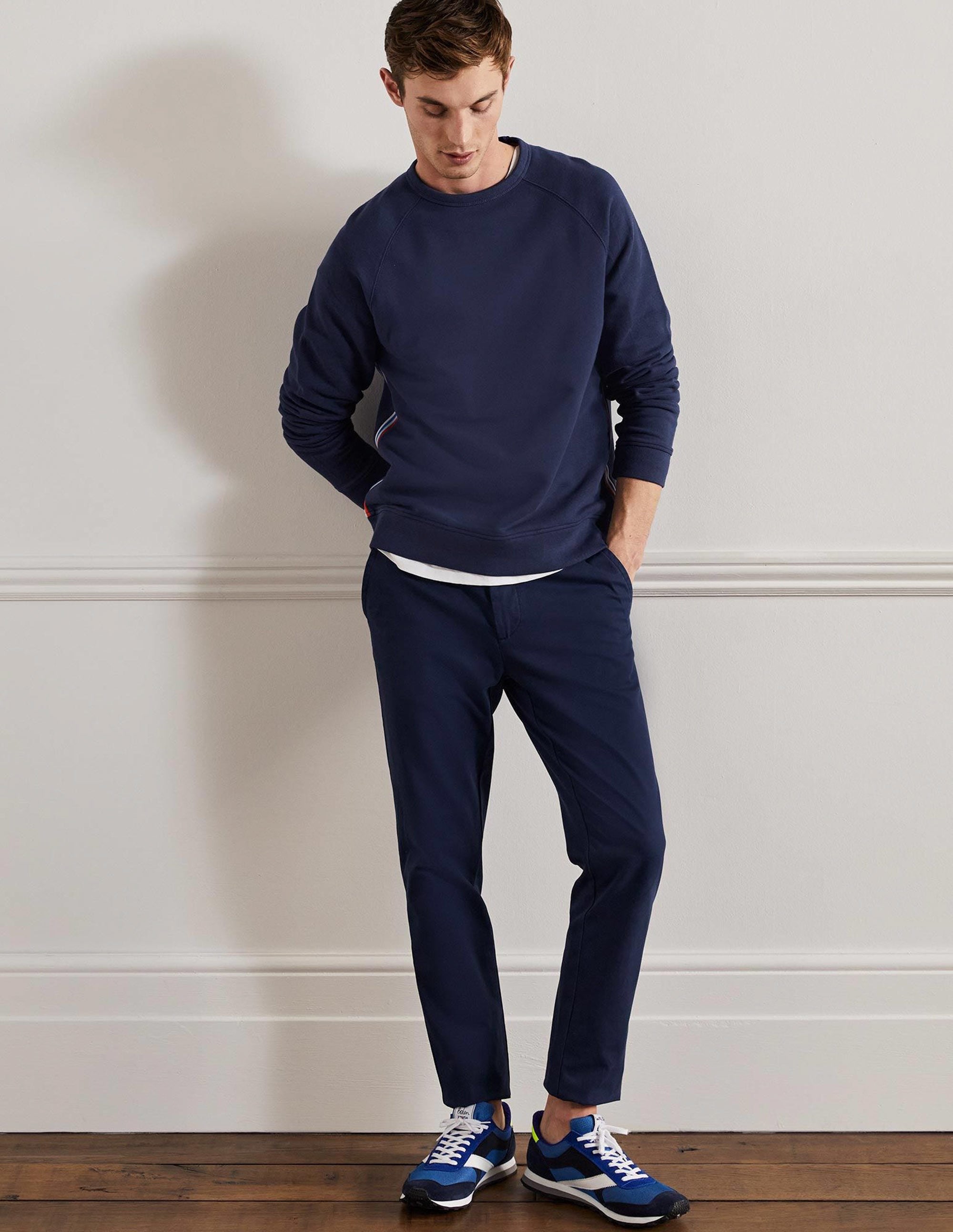  Raglan Sweatshirt-Navy、mySite、ashleygrahame