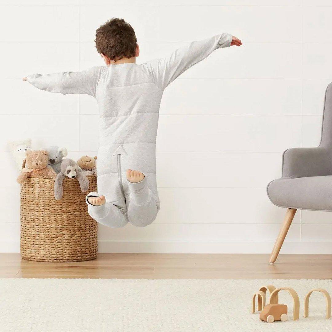  ergoPouch Organic Winter Long Sleeved Sleep Onesie - Grey Marle - 2.5 TOG、mySite、merchandisen