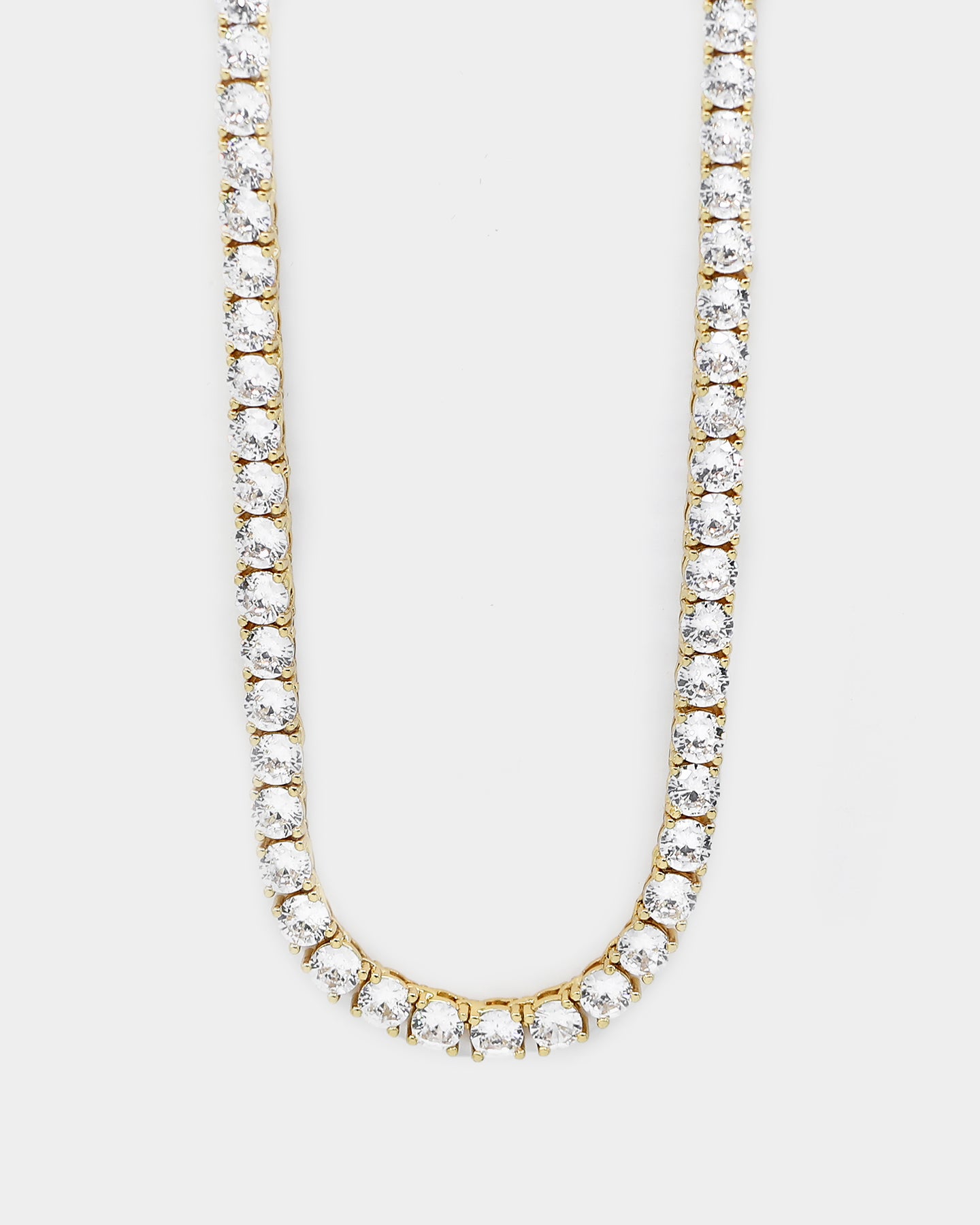 Saint Morta 24 Tennis Necklace Gold、mySite、zt4zffjzw