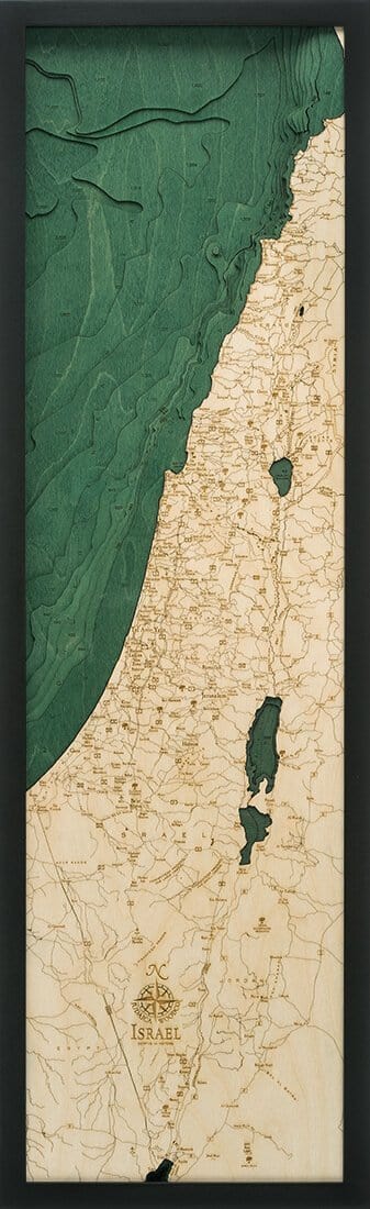 Israel Wood Carved Map、mySite、topwebapps